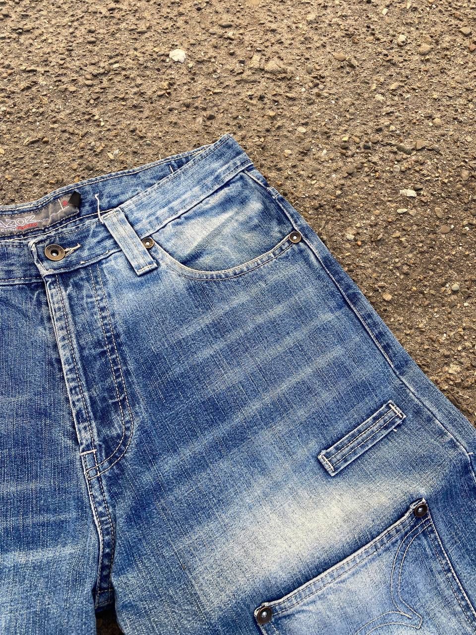Japanese Brand × Vintage Gazoz Baggy pants Tornado Mart style y2k jeans Size US 32 / EU 48 - 7 Thumbnail