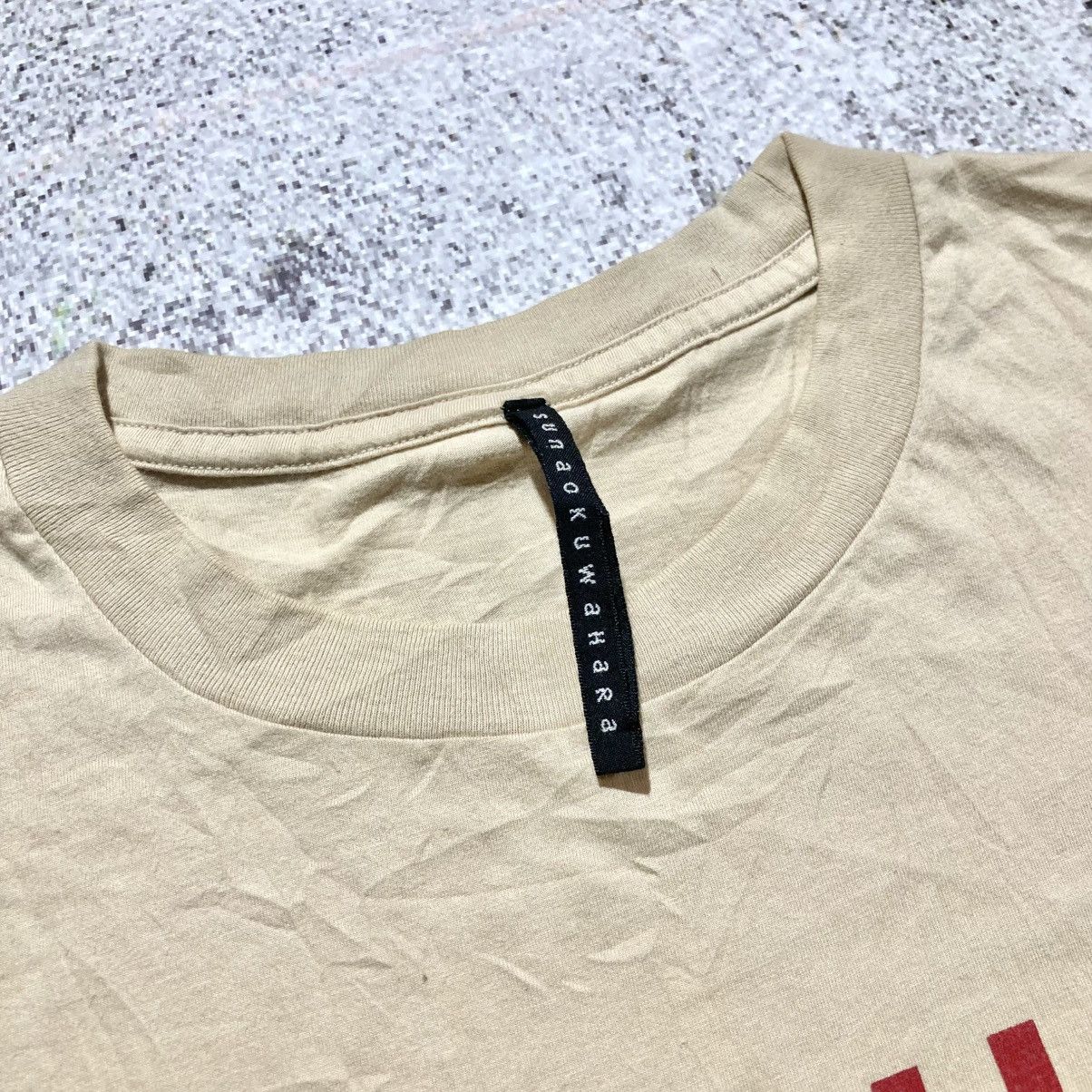 Sunao Kuwahara Sunao Kuwahara by Issey Miyake “Tripple N Word” T-shirt Size L / US 10 / IT 46 - 13 Thumbnail