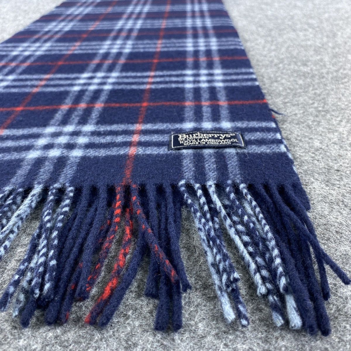 Burberry × Vintage Burberry Scarf # Muffler # Neckwear # D656 Size ONE SIZE - 6 Thumbnail