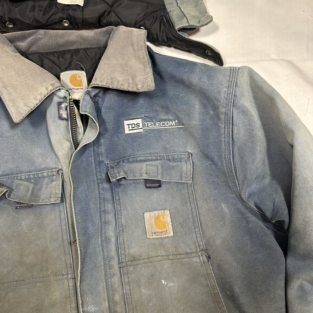 Carhartt Vintage Denim Carhartt Chore Coat “detroit style” Size US XXL / EU 58 / 5 - 3 Thumbnail