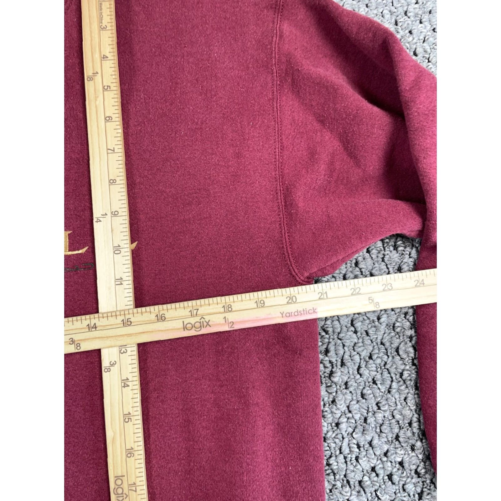 Jansport VTG Jansport Howell Michigan Sweatshirt Adult Large Dark Red Embroidered 50/50 Size US L / EU 52-54 / 3 - 6 Thumbnail