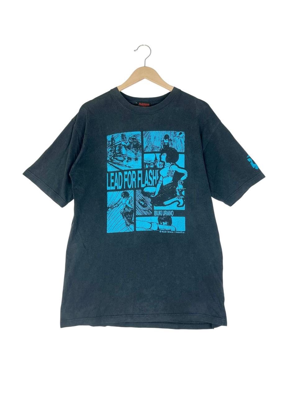 Anime Vintage Y2K “Lead For Flash” Manga Tee – Ibuki Urano Comic Size US L / EU 52-54 / 3 - 1 Thumbnail