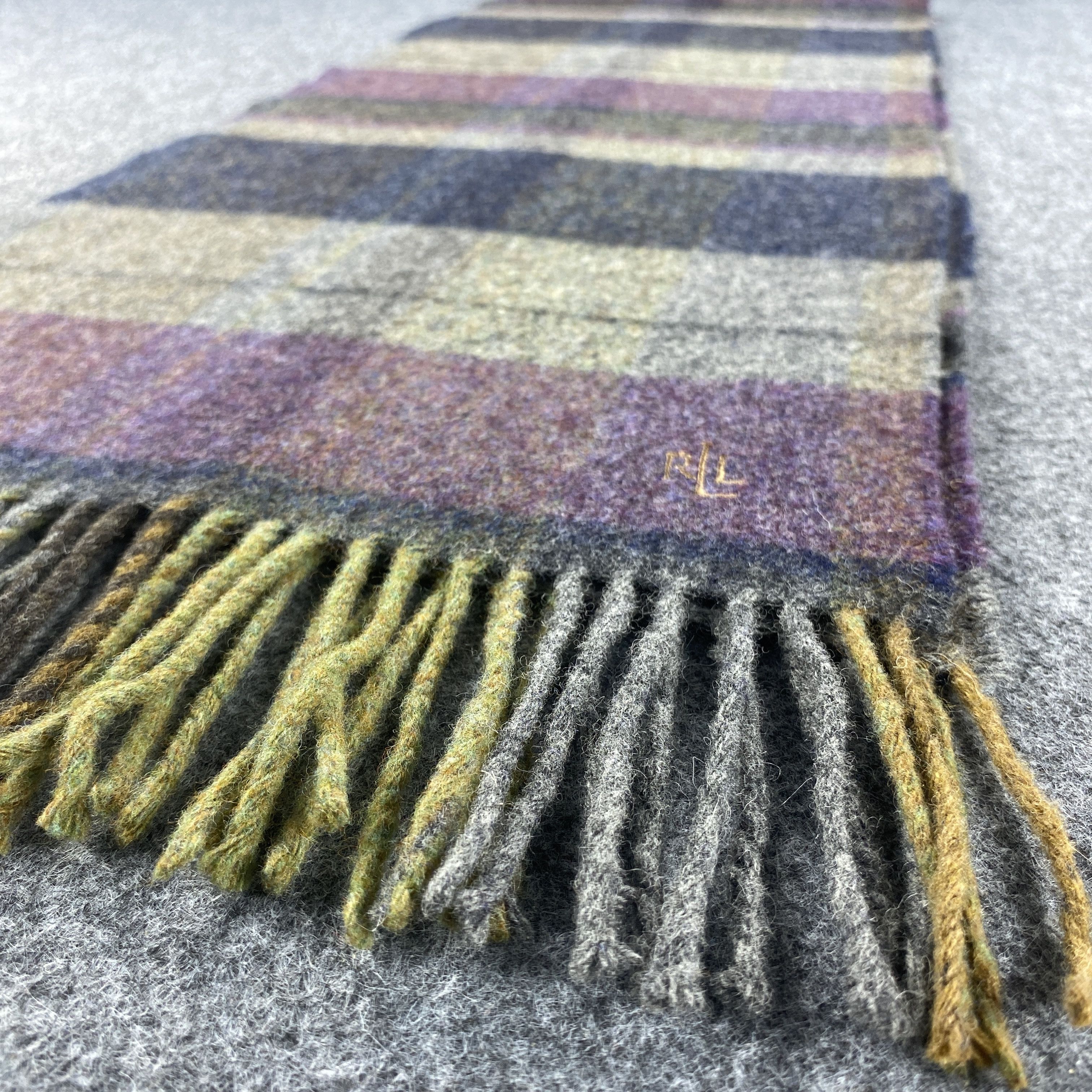 Lauren Ralph Lauren × Vintage Lauren Ralph Lauren Scarf # Muffler # Neckwear # D461 Size ONE SIZE - 10 Thumbnail
