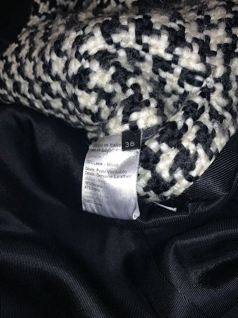 Dior Dior Thousand-bird checkered coat Size XS / US 0-2 / IT 36-38 - 6 Thumbnail