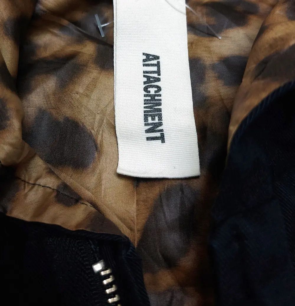 Attachment Rare! Attachment by Kazuyuki Kumagai Black Leopard Parka Size US S / EU 44-46 / 1 - 4 Thumbnail
