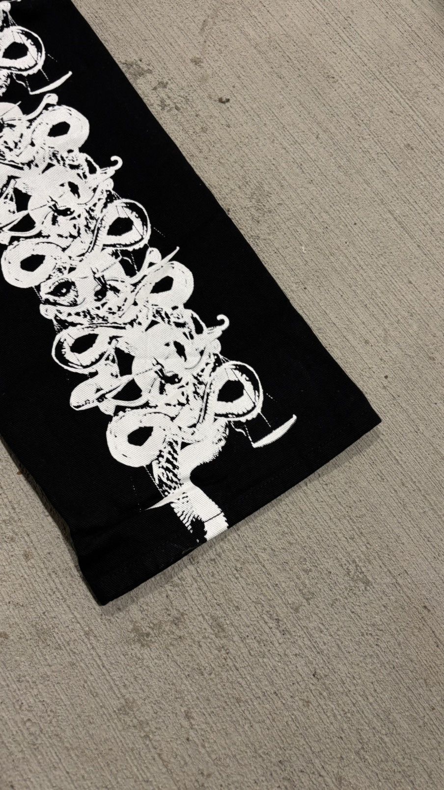 Designer Never Ending World Wide Snake Denim Size US 34 / EU 50 - 15 Thumbnail