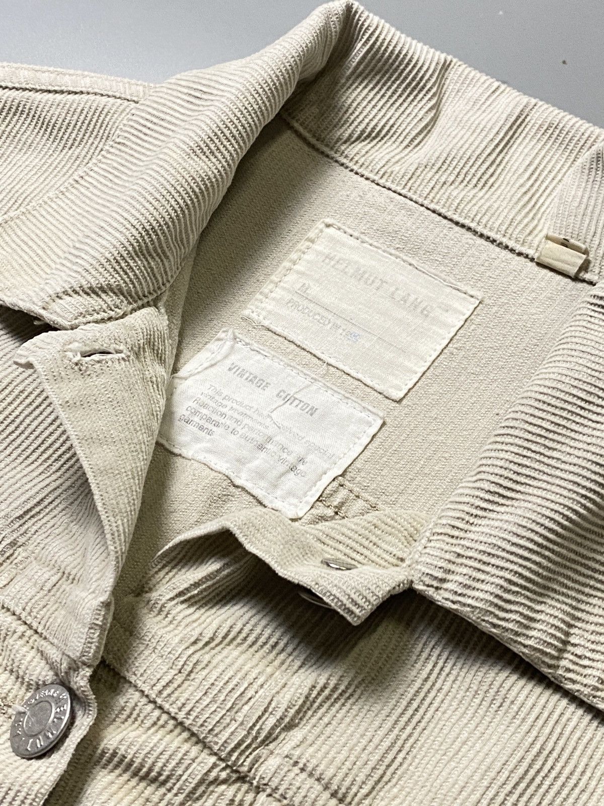 Helmut Lang Rare 99’ Helmut Lang Corduroy Jacket Size US S / EU 44-46 / 1 - 3 Thumbnail