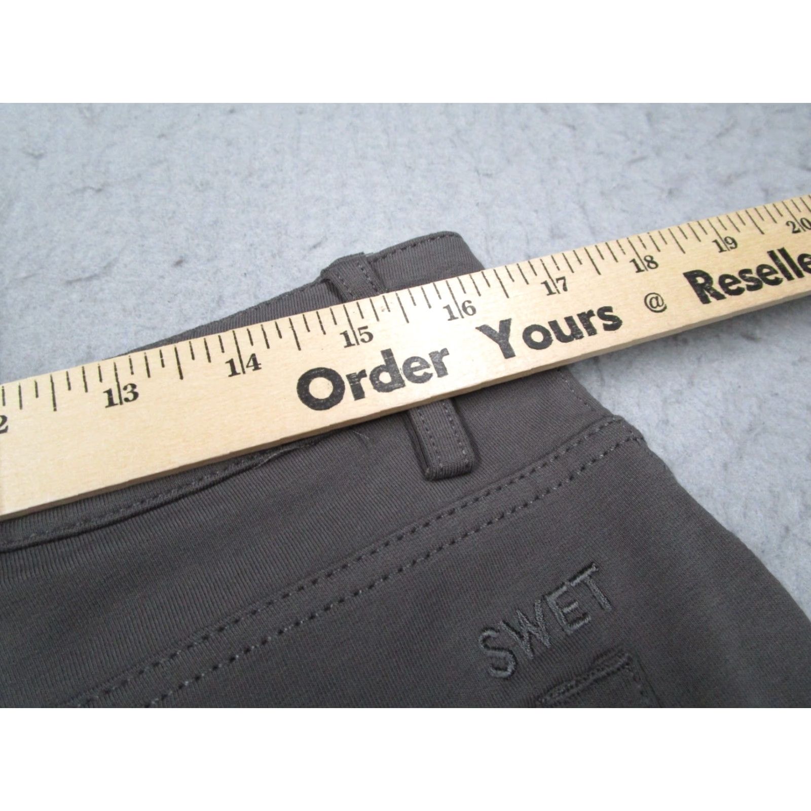 Vintage Swet Tailor Pants Mens 32 Gray Stretch Comfort Workwear Travel 32x32* Size US 32 / EU 48 - 5 Thumbnail