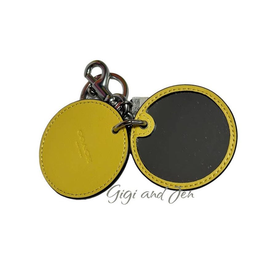 Coach Coach Mirror Bag Charm With Mystical Floral Print Size ONE SIZE - 4 Thumbnail