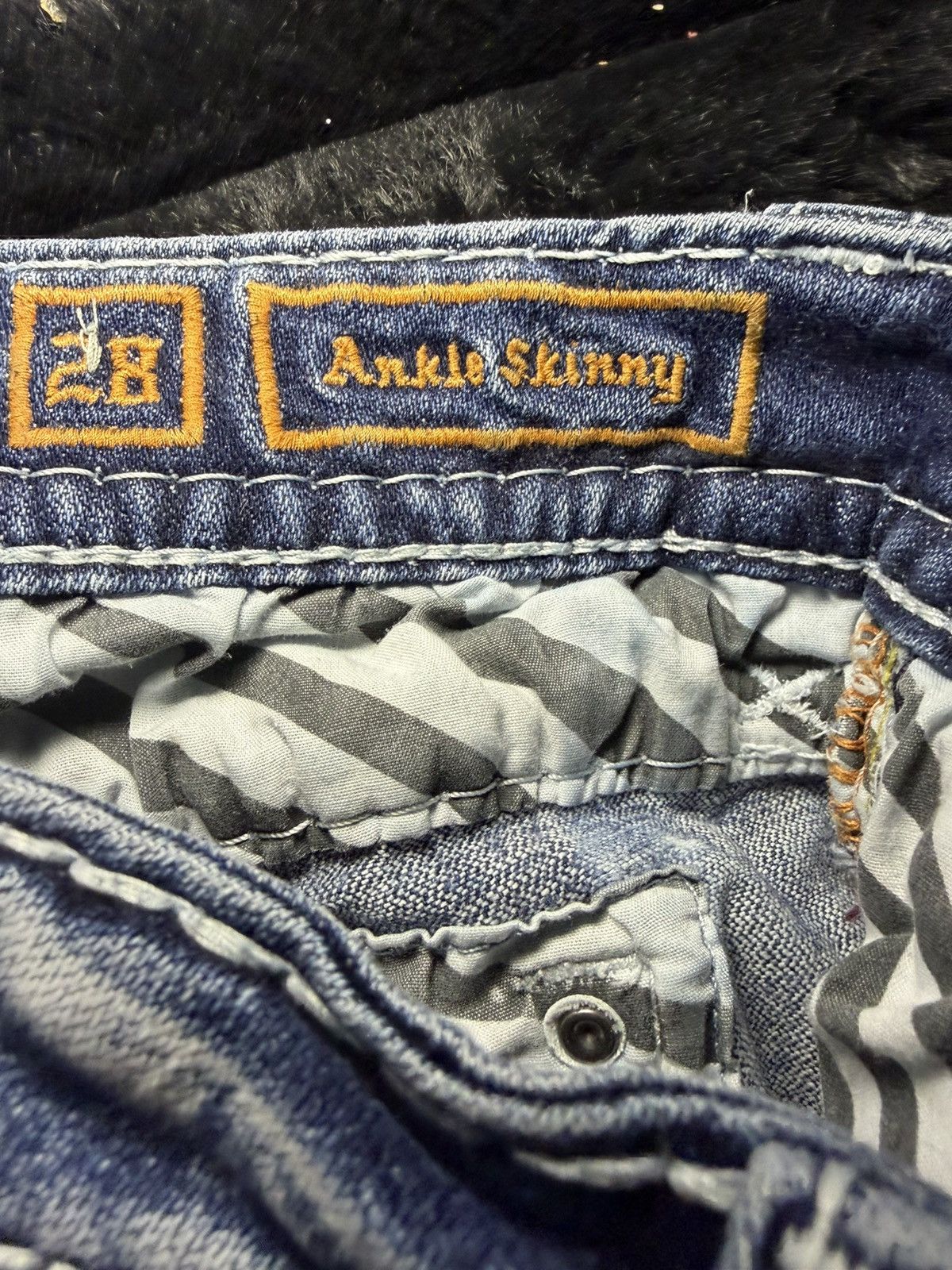 Rock Revival Rock Revival Adalin Low Rise Ankle Skinny Jeans Size 28 Size 28" / US 6 / IT 42 - 8 Thumbnail