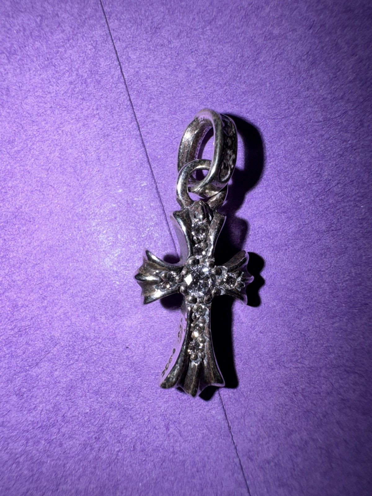 Chrome Hearts Chrome Hearts Baby Fat Pedant w/ Pave Diamonds Size ONE SIZE - 5 Thumbnail