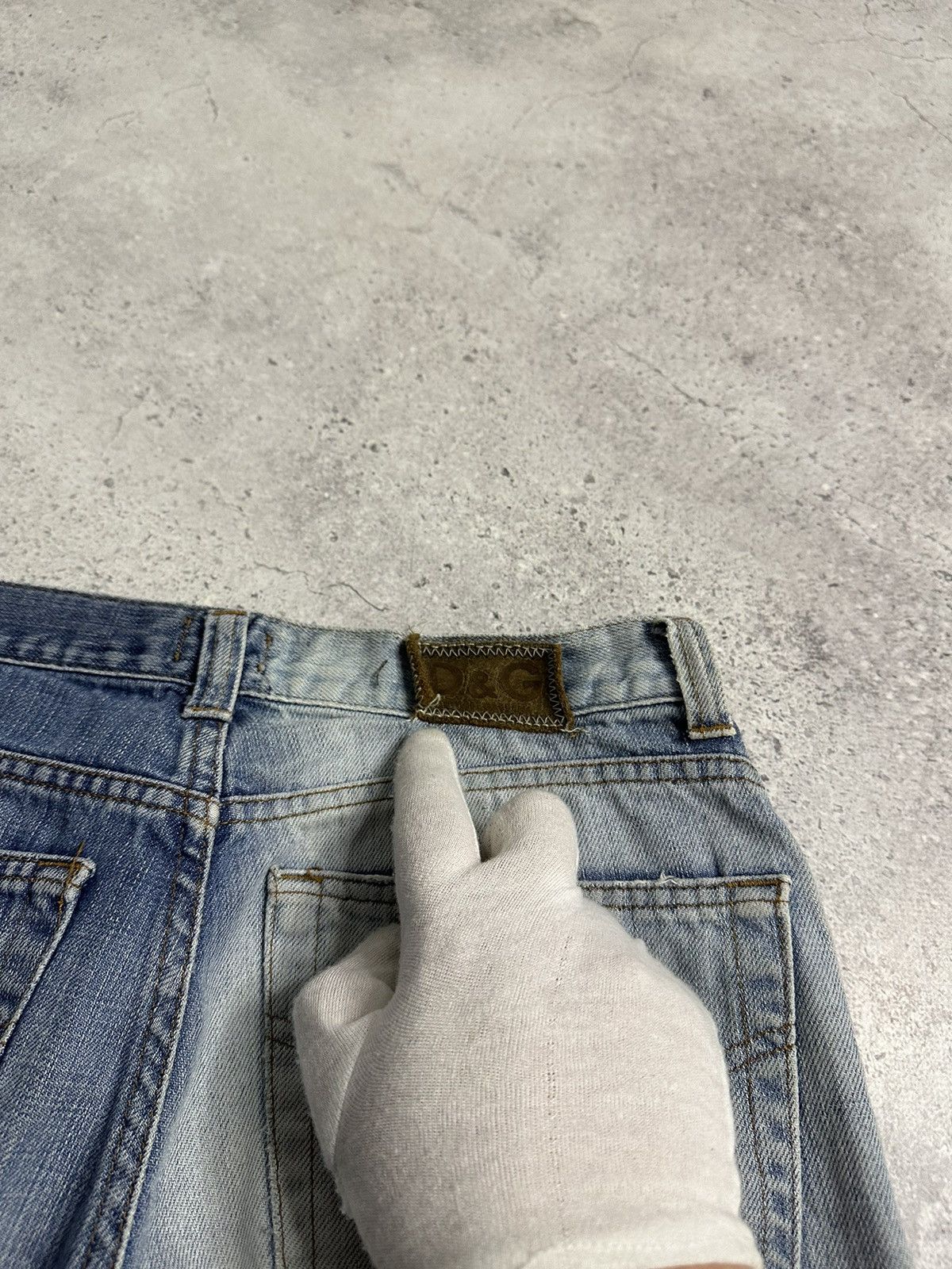 Dolce & Gabbana VTG Rare Y2K Dolce & Gabbana Two Color Distressed Pants Size US 30 / EU 46 - 8 Thumbnail