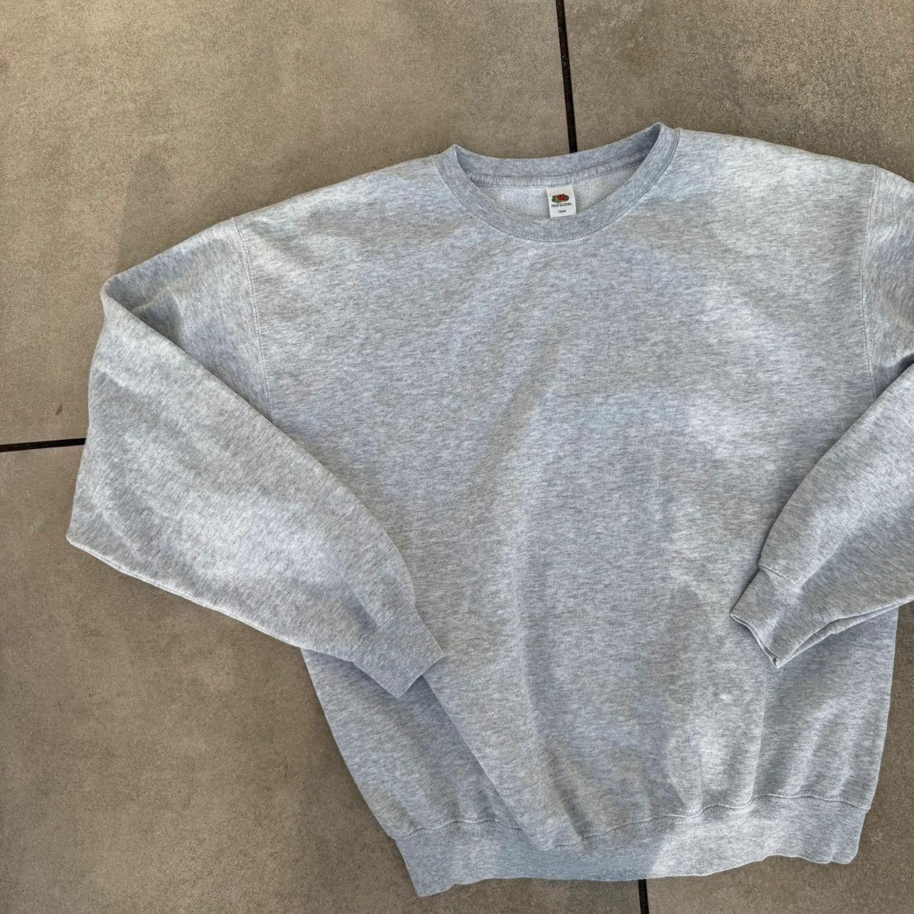 Fruit Of The Loom Fruit of the loom FOTL Sweatshirt Blank Grey Size US L / EU 52-54 / 3 - 3 Thumbnail