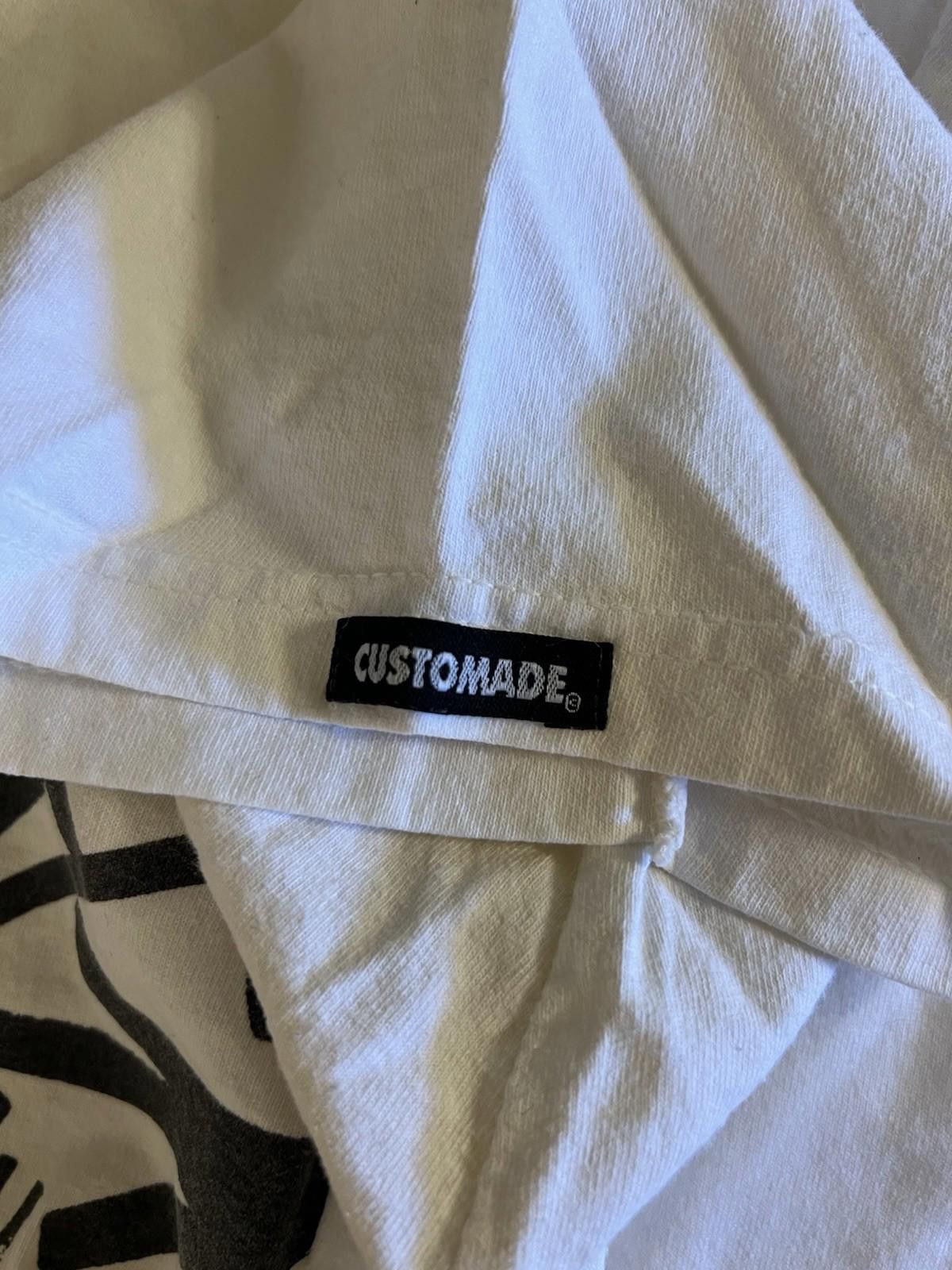 Stussy Vintage Stussy x Slick World Tour Tee Shirt CUSTOMADE Size US XL / EU 56 / 4 - 11 Thumbnail