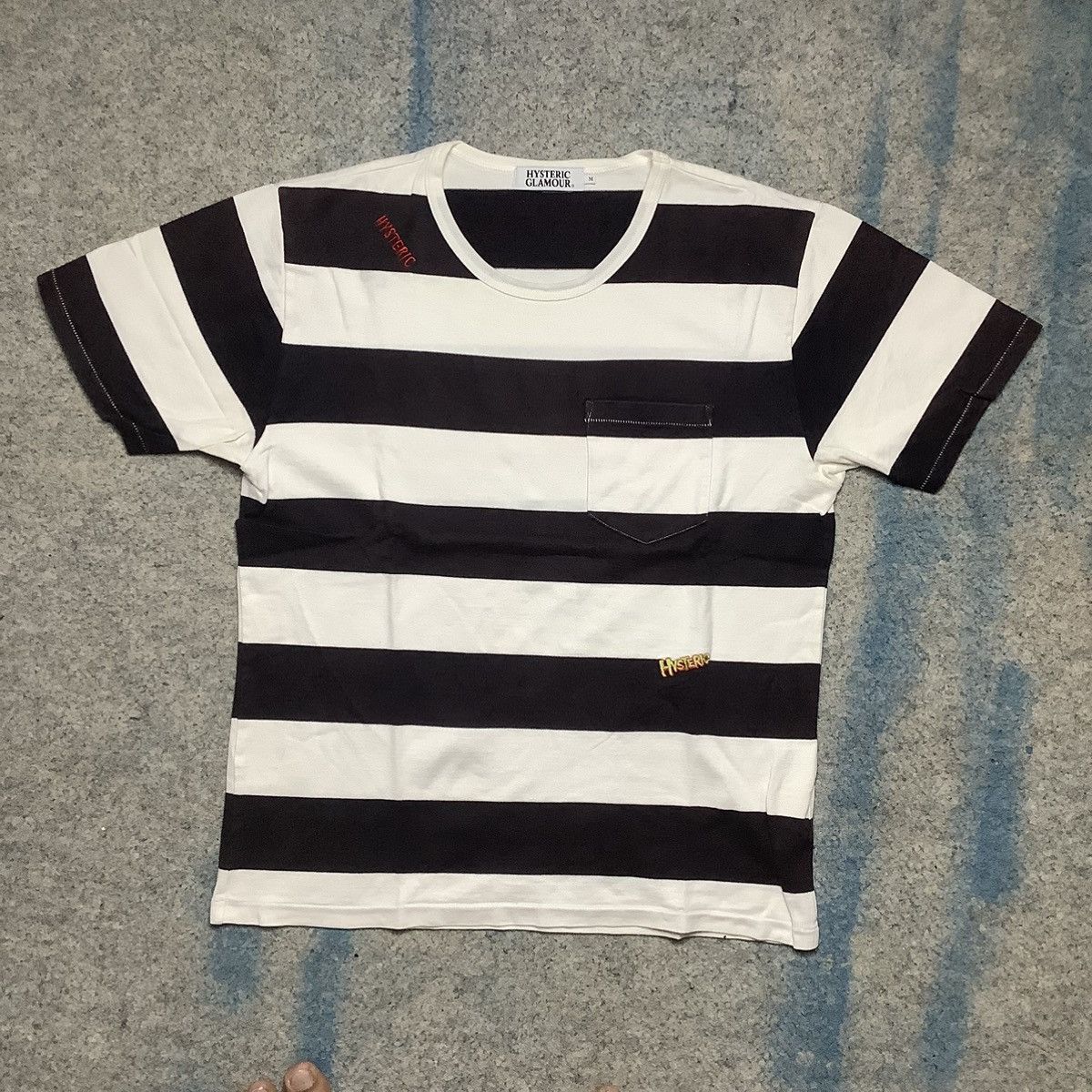 Vintage Single Stitch Hysteric Glamour Stripe Tee