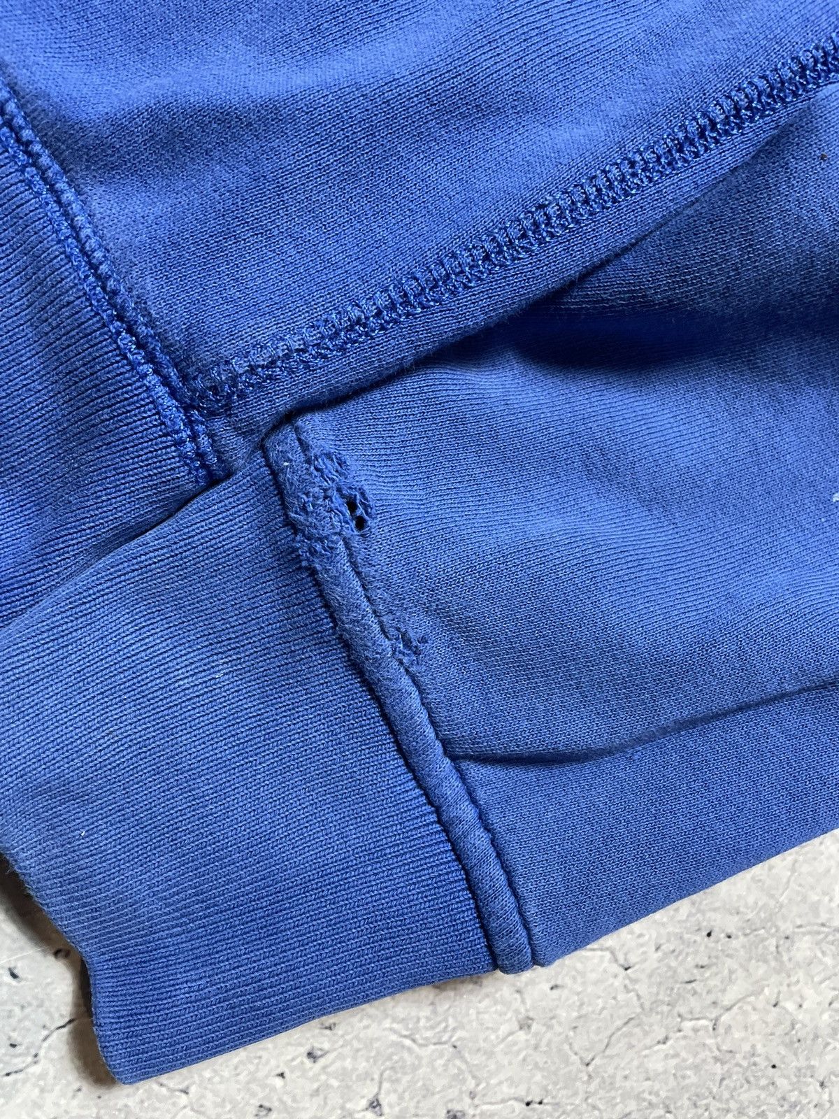 Polo Ralph Lauren × Ralph Lauren × Vintage Vintage Blue Zip Up Hoodie Polo Ralph Lauren Hype PRL Y2K Size US S / EU 44-46 / 1 - 12 Thumbnail