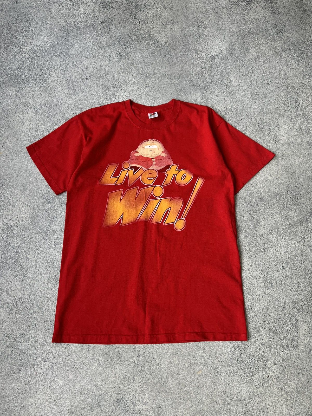 Fruit Of The Loom × Vintage Vintage South Park Live To Win Tee Size US M / EU 48-50 / 2 - 3 Thumbnail