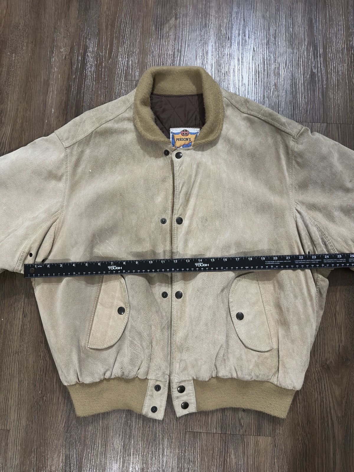PERSON'S Person’s Tokyo 1987 Suede Bomber Jacket Size US M / EU 48-50 / 2 - 6 Thumbnail