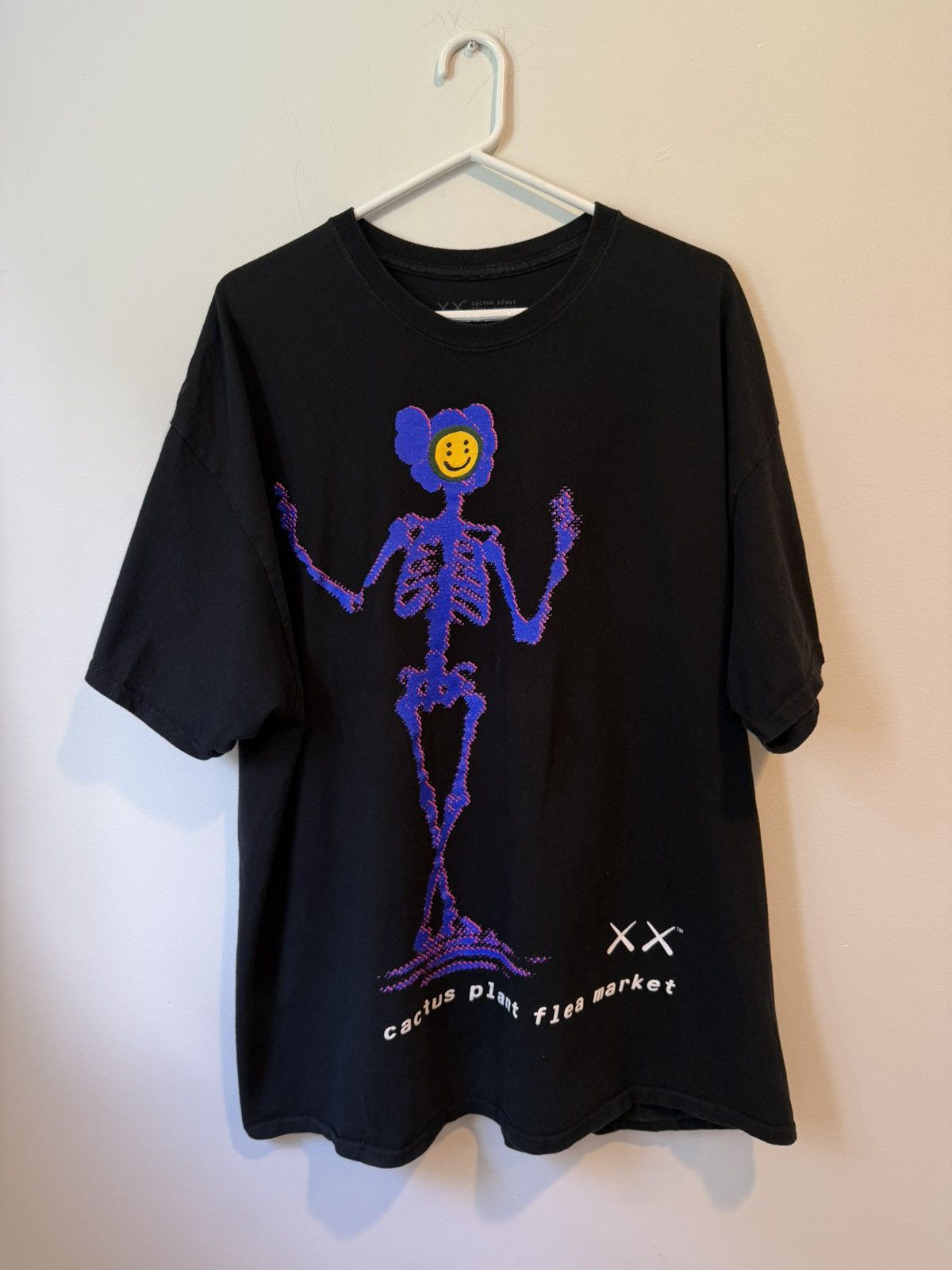 Cactus Plant Flea Market × Kaws CPFM KAWS Skeleton Shirt Size US XL / EU 56 / 4 - 1 Thumbnail