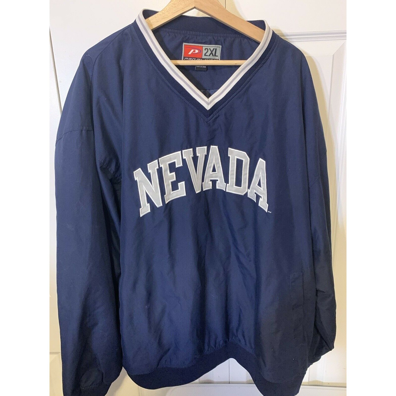 Pro Player Vintage Nevada Pro Player Pullover Men’s Sz 2XL Blue Size US XXL / EU 58 / 5 - 1 Thumbnail