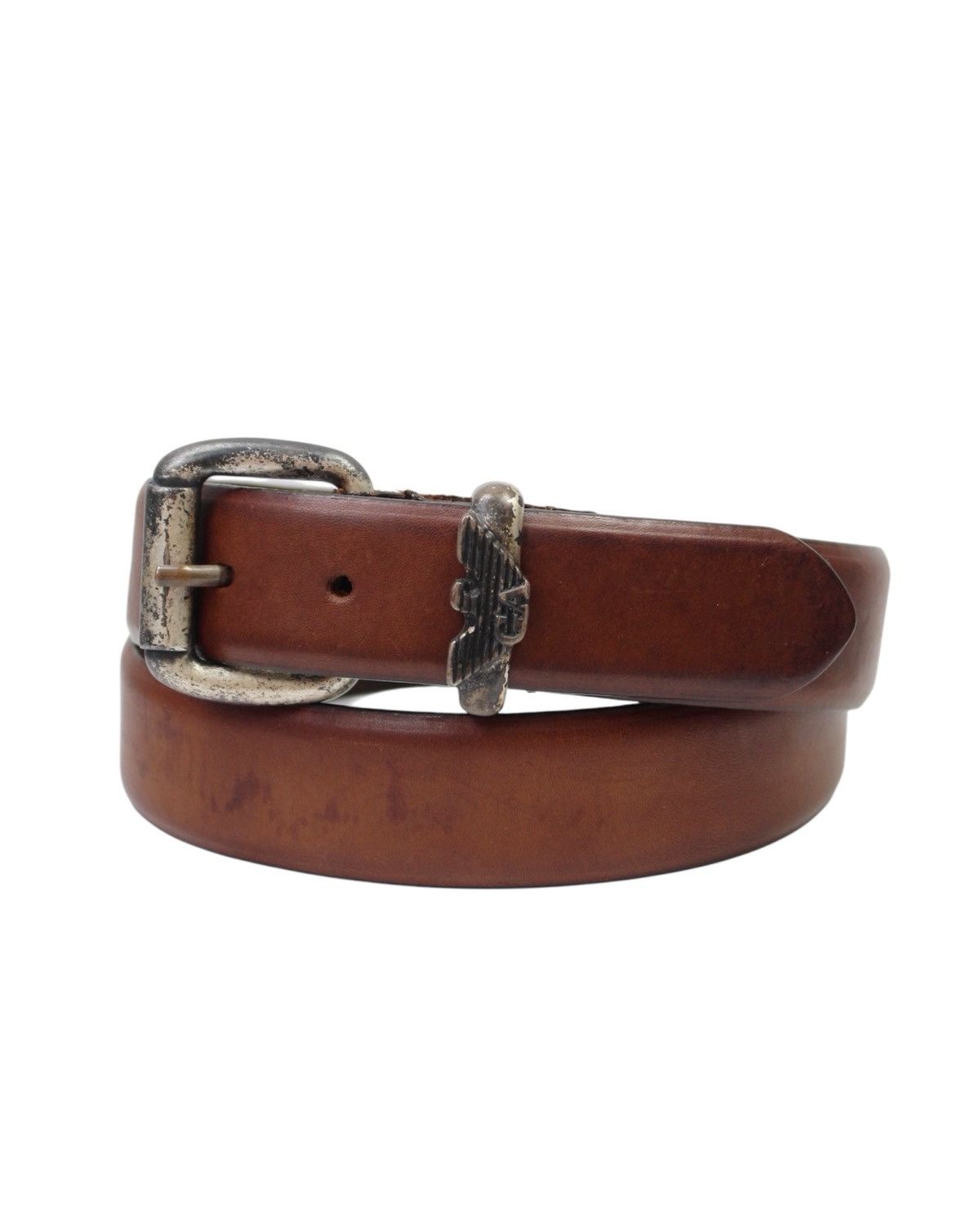 Giorgio Armani 2000s ARMANI JEANS LEATHER BELT Size ONE SIZE - 1 Thumbnail