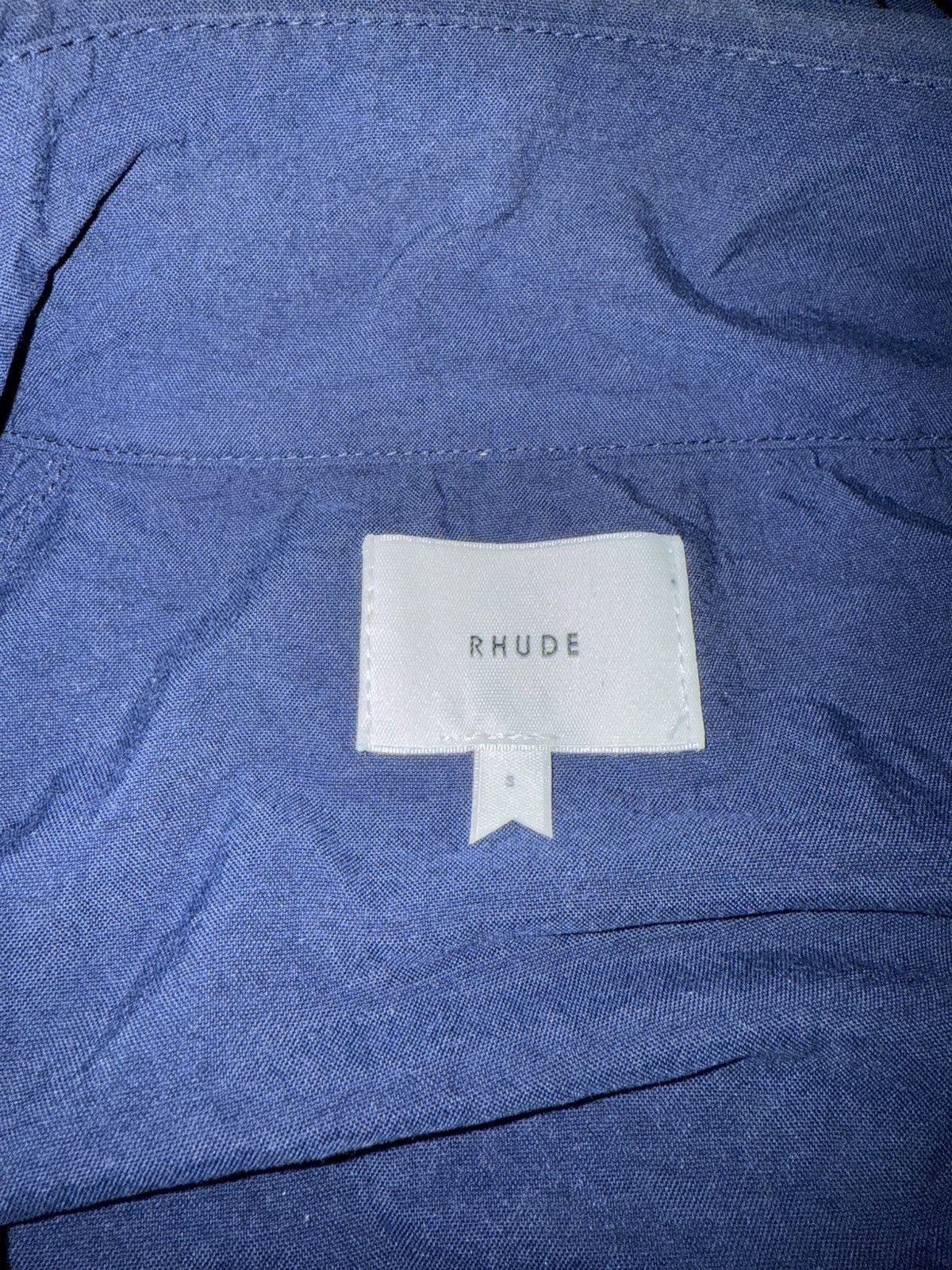 Rhude RHUDE Nylon Jacket With Hood And 2-pockets Size US S / EU 44-46 / 1 - 6 Thumbnail