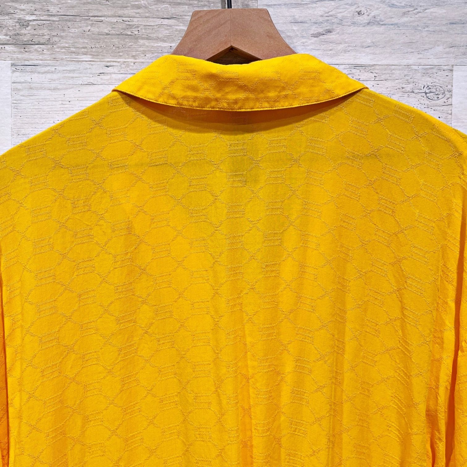 Fenty Savage x Fenty Embroidered Sleep Shirt Yellow Sleepwear S Size ONE SIZE - 4 Thumbnail