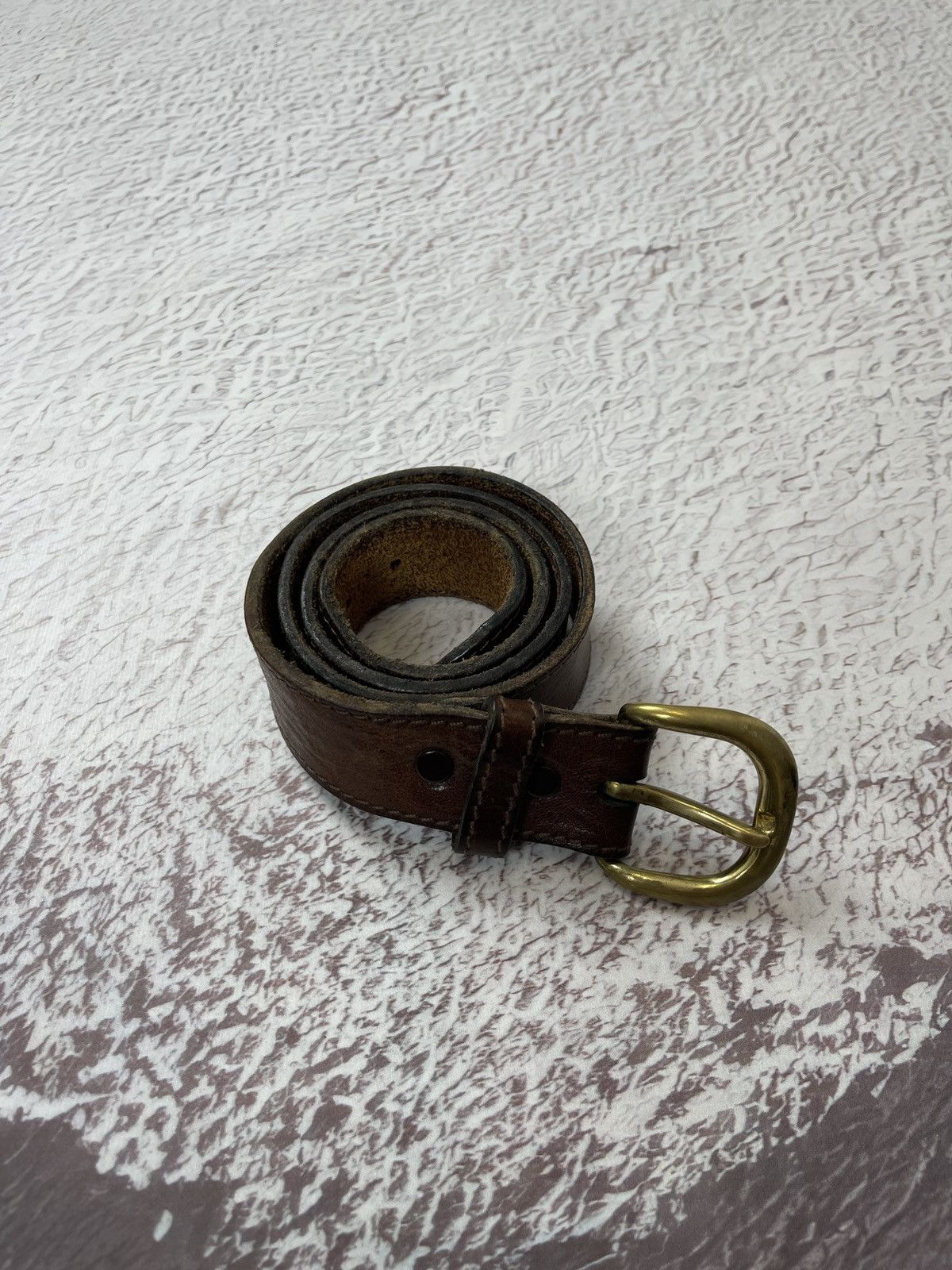 Other Vintage Cowboy brown leather made in Italy belt Size ONE SIZE - 1 Thumbnail