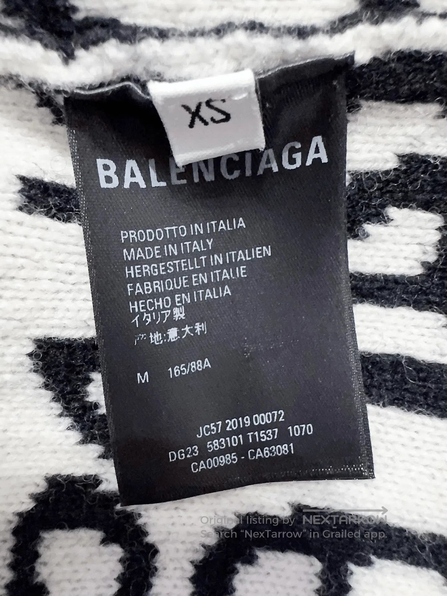 Balenciaga Balenciaga Logo Sweater. Size US XS / EU 42 / 0 - 4 Thumbnail