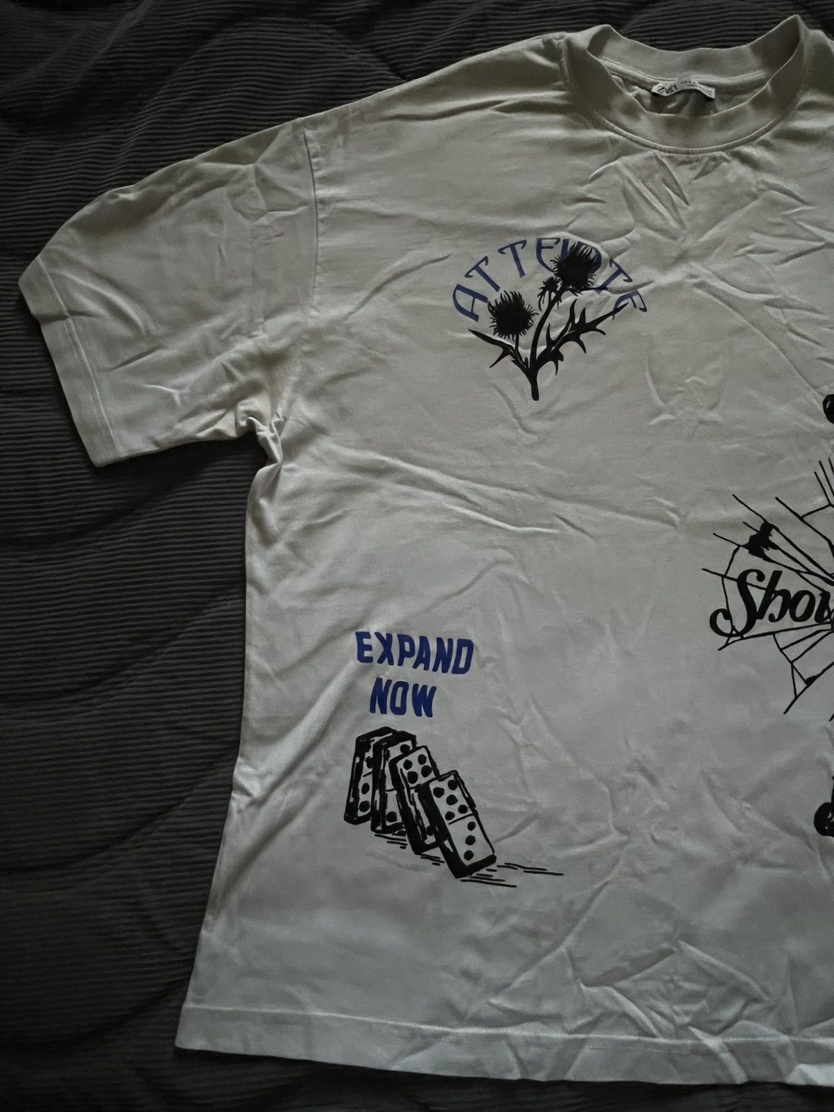 Zara Zara t shirt Size US M / EU 48-50 / 2 - 2 Thumbnail