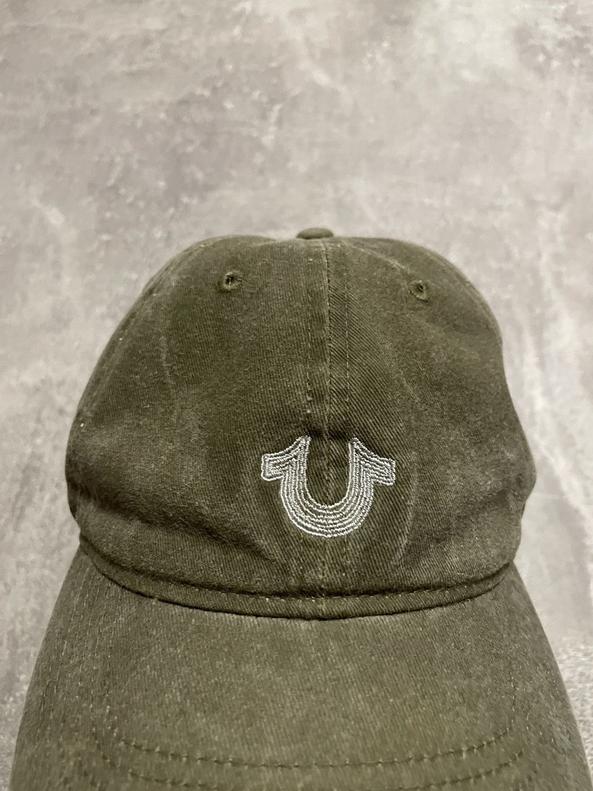 True Religion × Vintage Vintage True Religion Distressed Cap Hat Size ONE SIZE - 3 Thumbnail