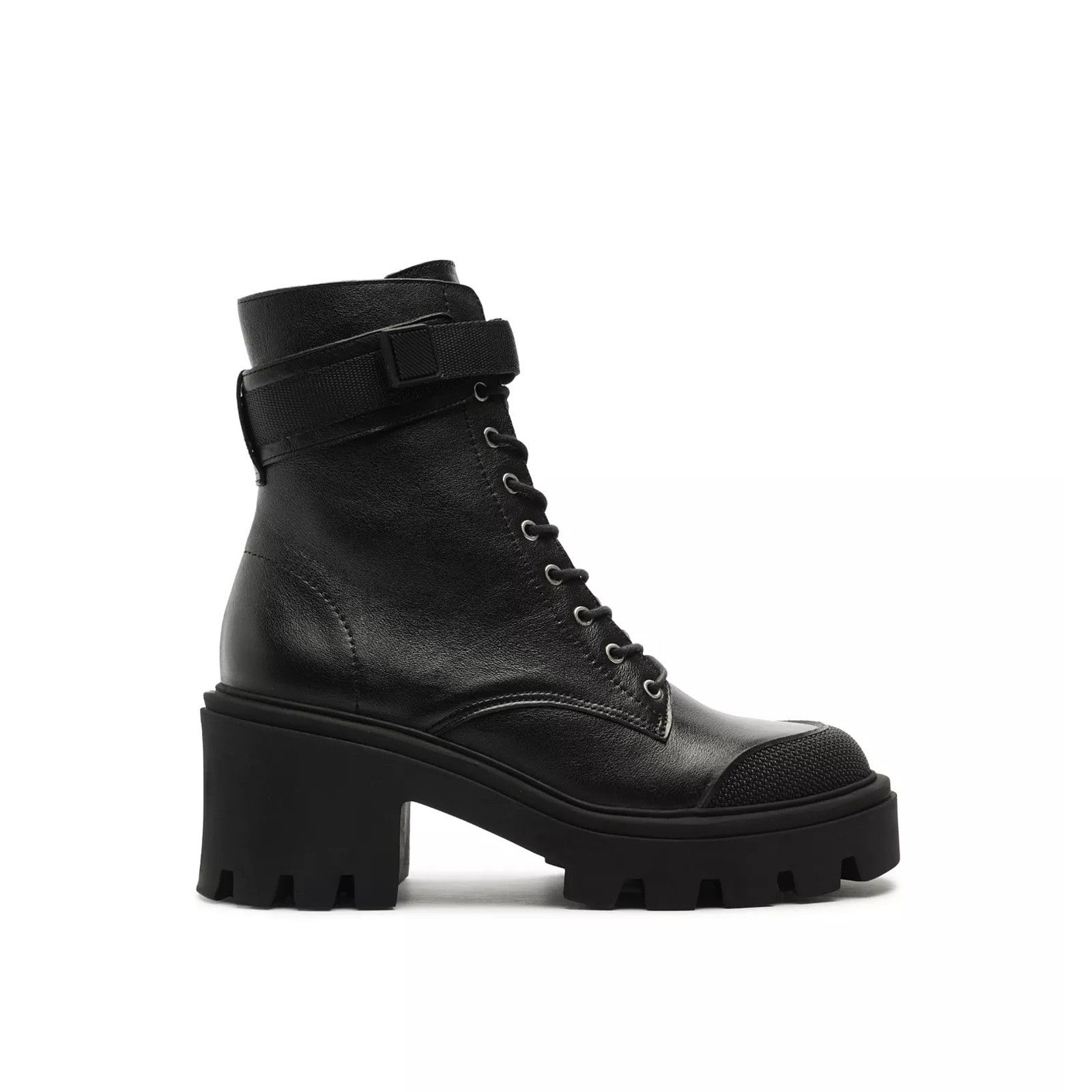 SCHUTZ Schutz Women's Black Sarah Round Toe Boots, 8.5 B, NIB Size US 8.5 / IT 38.5 - 2 Thumbnail
