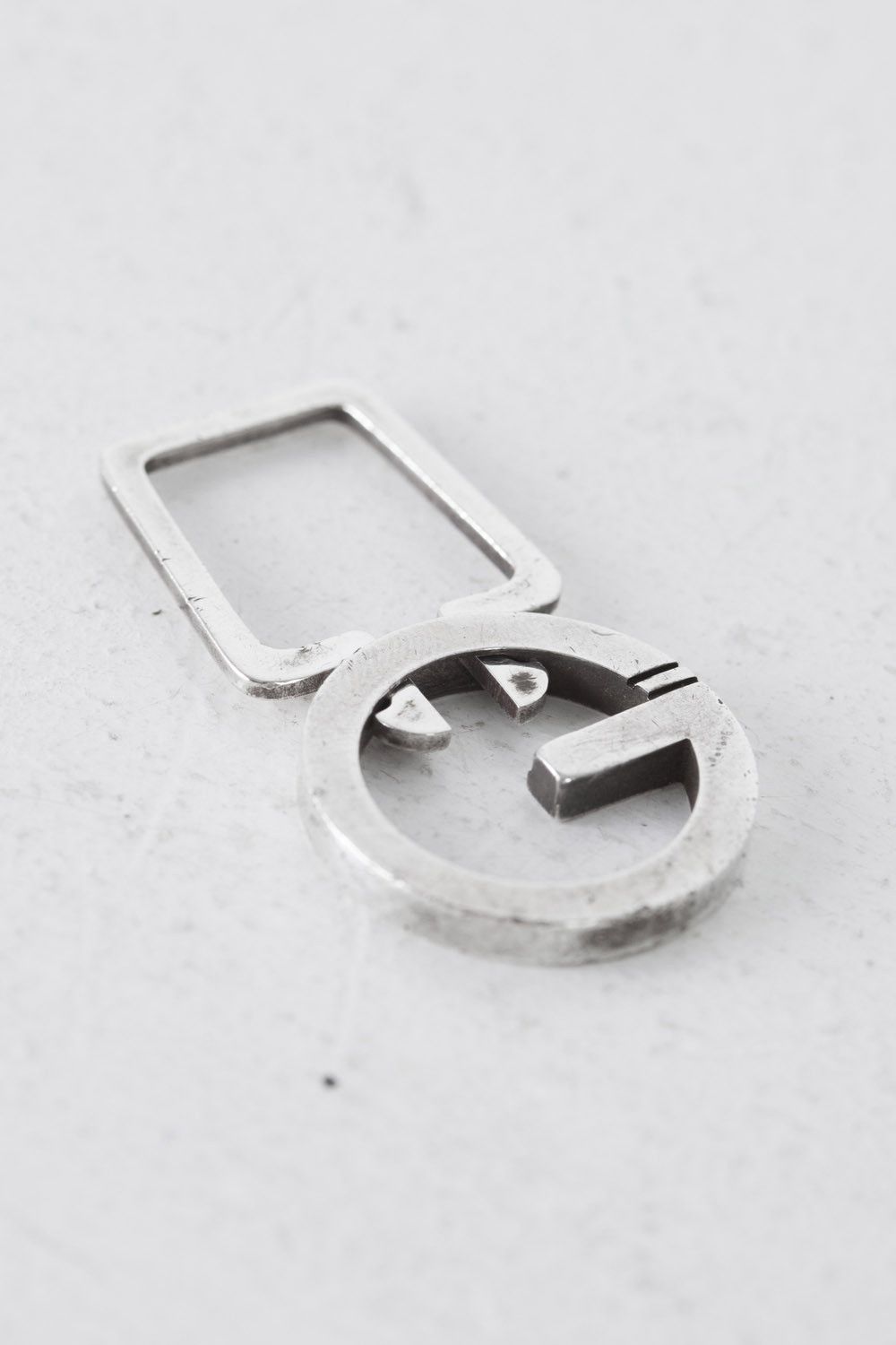 Gucci Vintage Gucci sterling silver keyring / bag charm Size ONE SIZE - 2 Thumbnail