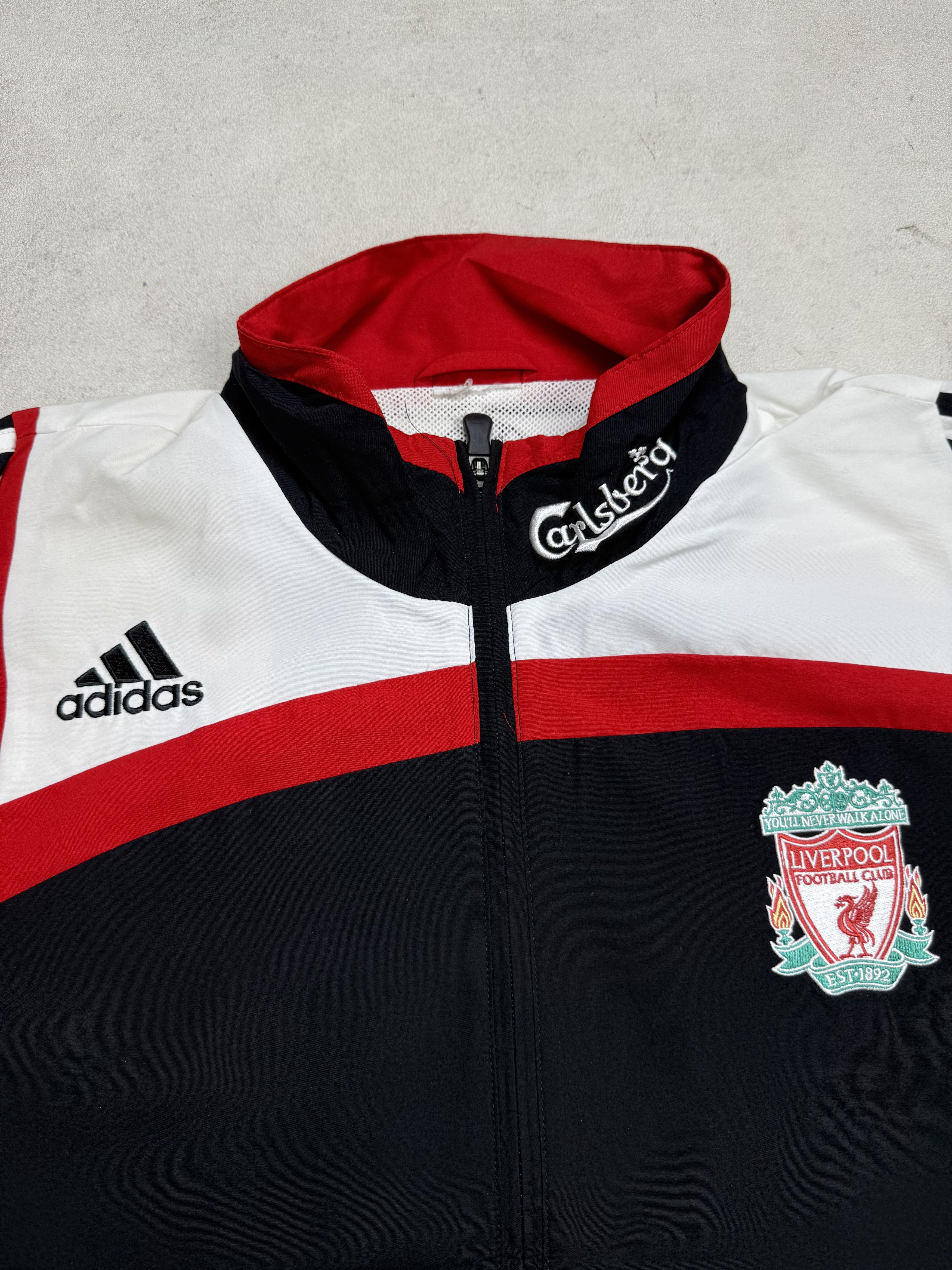 Adidas Vintage Adidas Liverpool 2007-08 Track Jacket Size US L / EU 52-54 / 3 - 7 Thumbnail