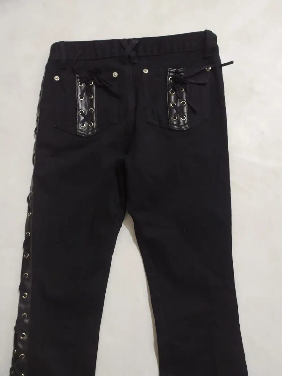 Other CRYX SPS Bondage Side Laces Flare Pants Size 27" / US 4 / IT 40 - 5 Thumbnail
