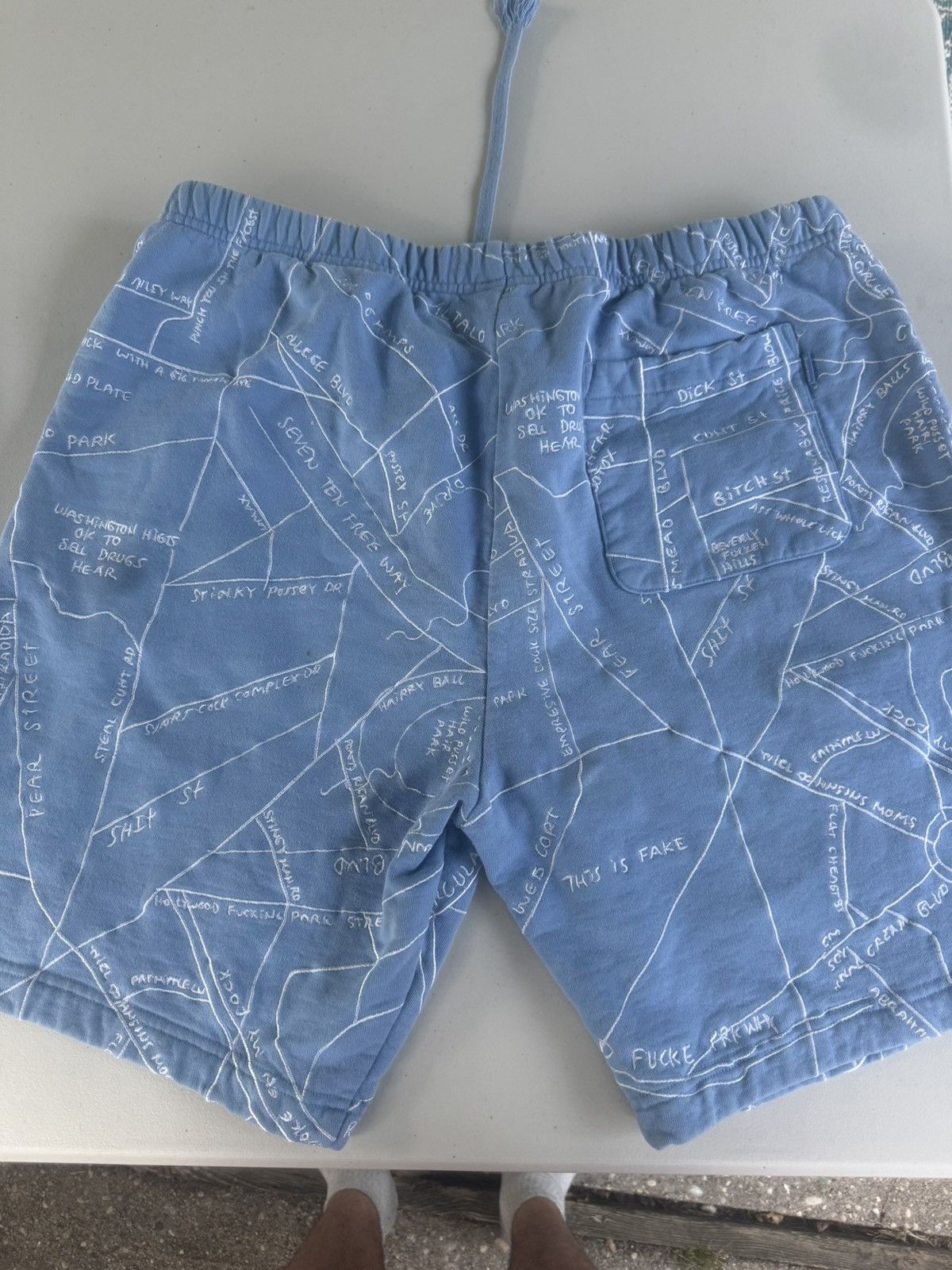 Supreme Supreme gonz map shorts | Grailed