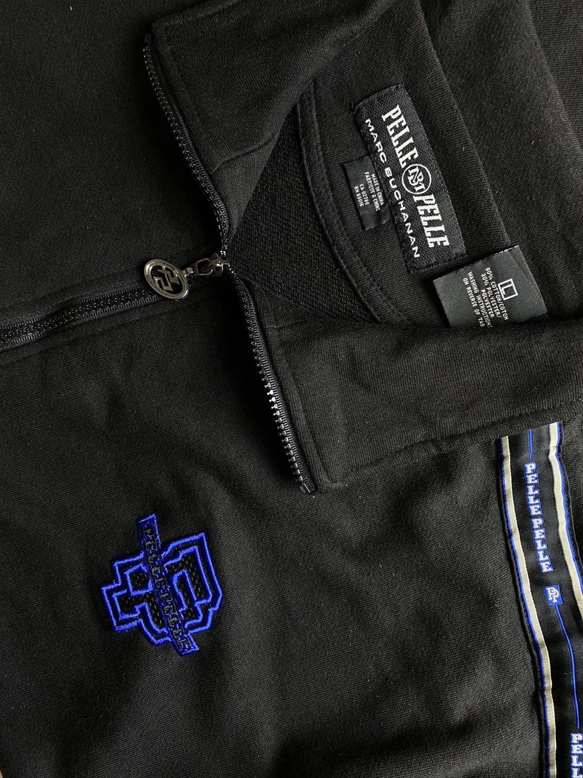 Pelle Pelle Y2K Pelle Pelle Marc Buchanan Track Jacket Size US L / EU 52-54 / 3 - 4 Thumbnail