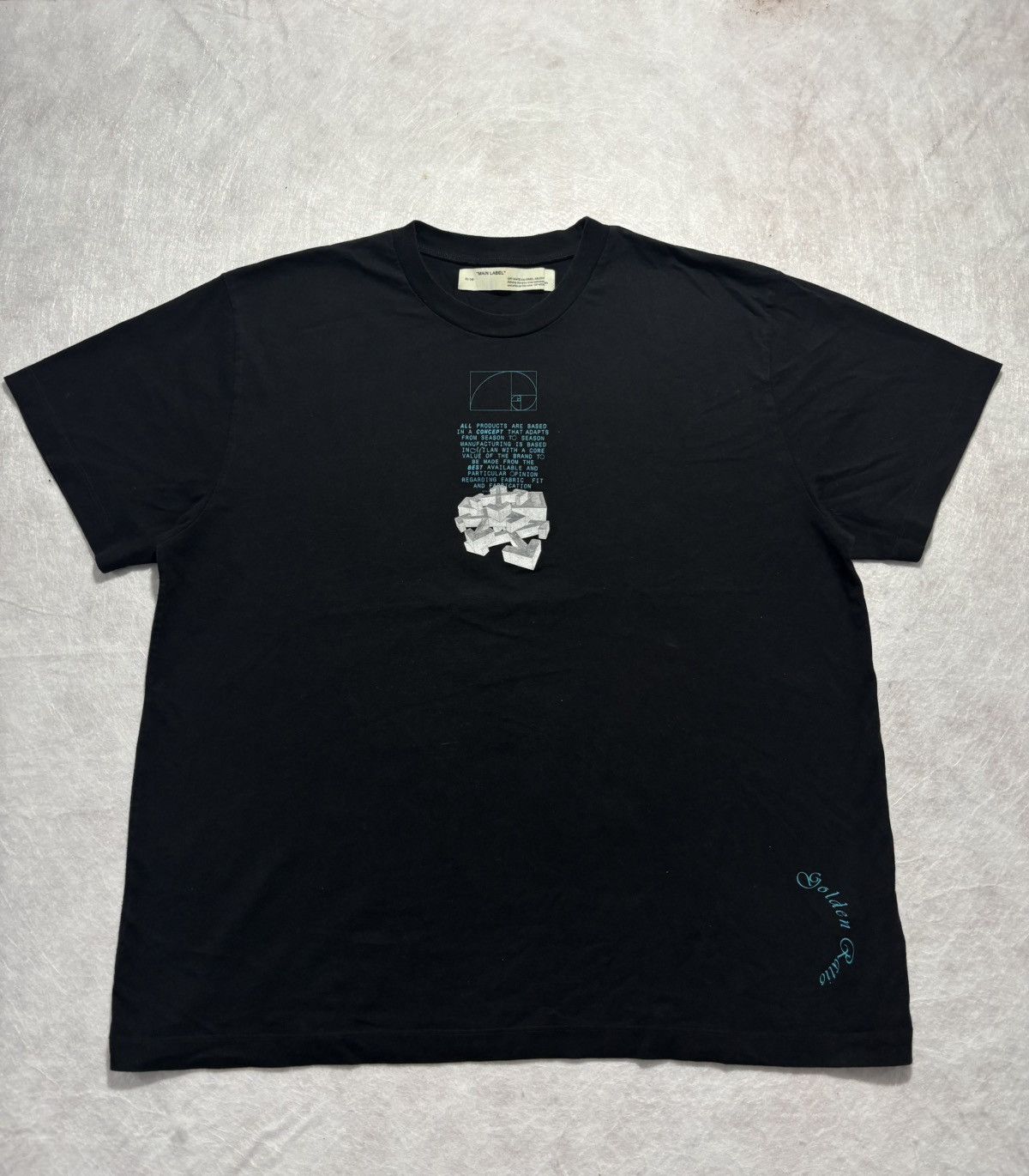 Off-White Off-White Dripping Arrows Tshirt Size US XXL / EU 58 / 5 - 1 Thumbnail