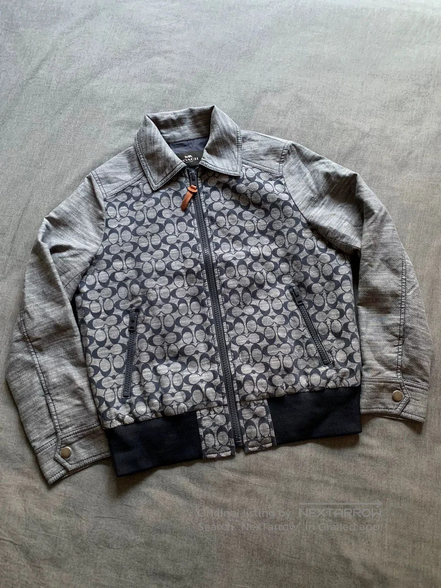 Coach Coach Chambray Classic Pilot Jacket. Size US M / EU 48-50 / 2 - 1 Thumbnail