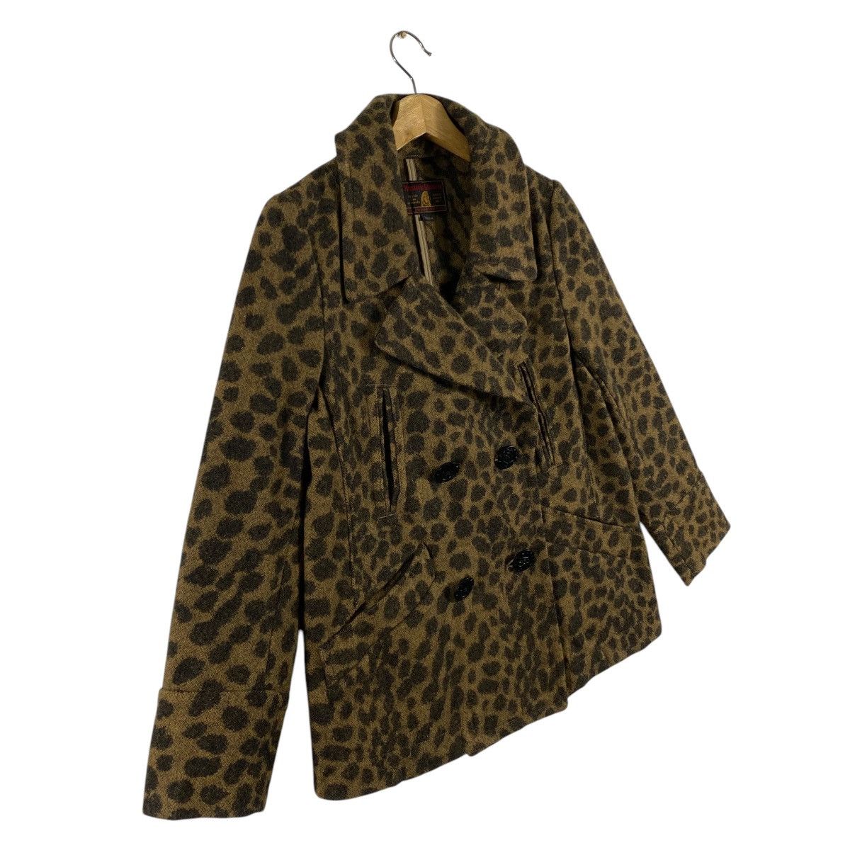 Hysteric Glamour × Vintage Vintage Hysteric Glamour Leopard Double Breasted Wool Jacket Size US M / EU 48-50 / 2 - 3 Thumbnail
