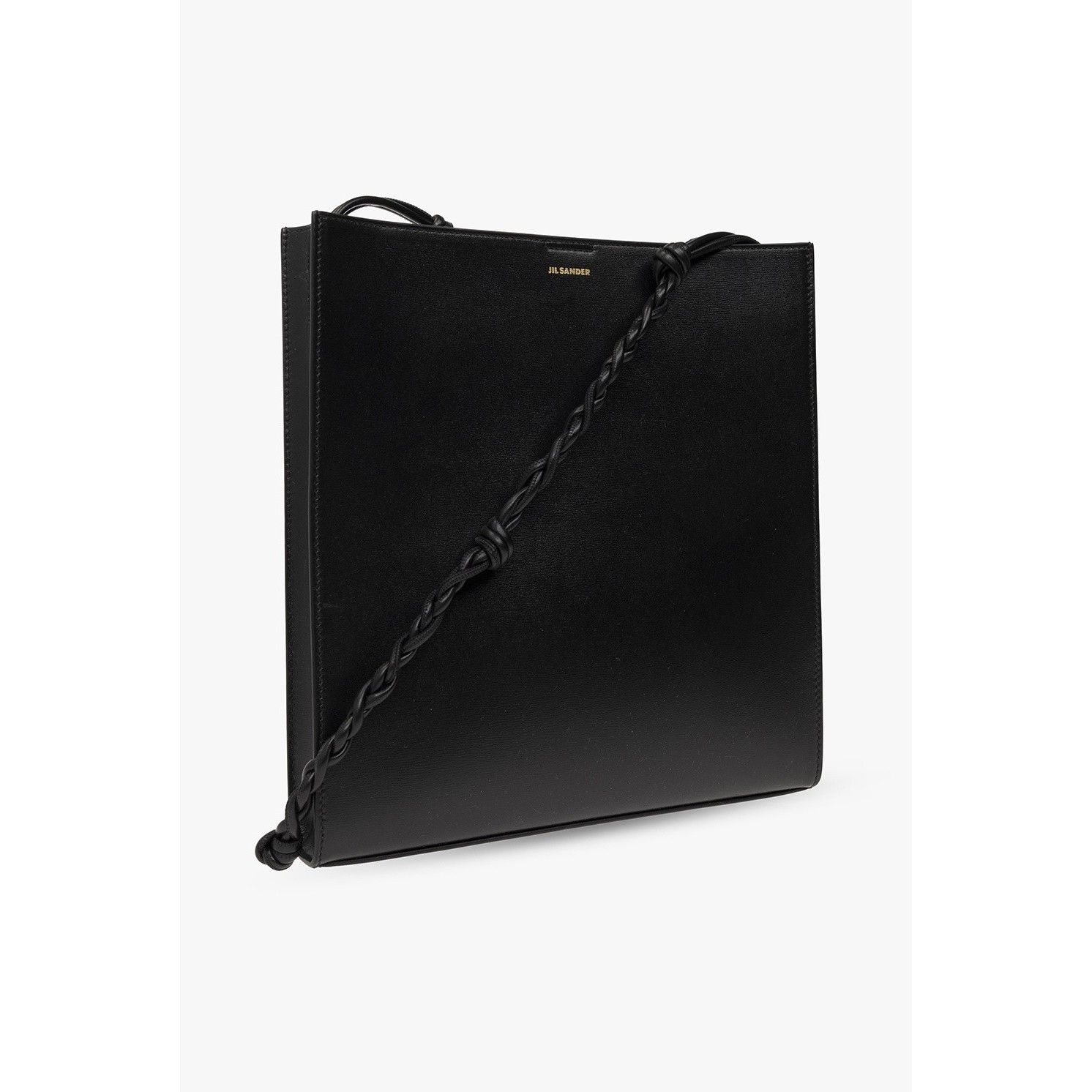 Jil Sander JIL SANDER Tangle Medium Black Leather Shoulder Bag New & Au Size ONE SIZE - 3 Thumbnail