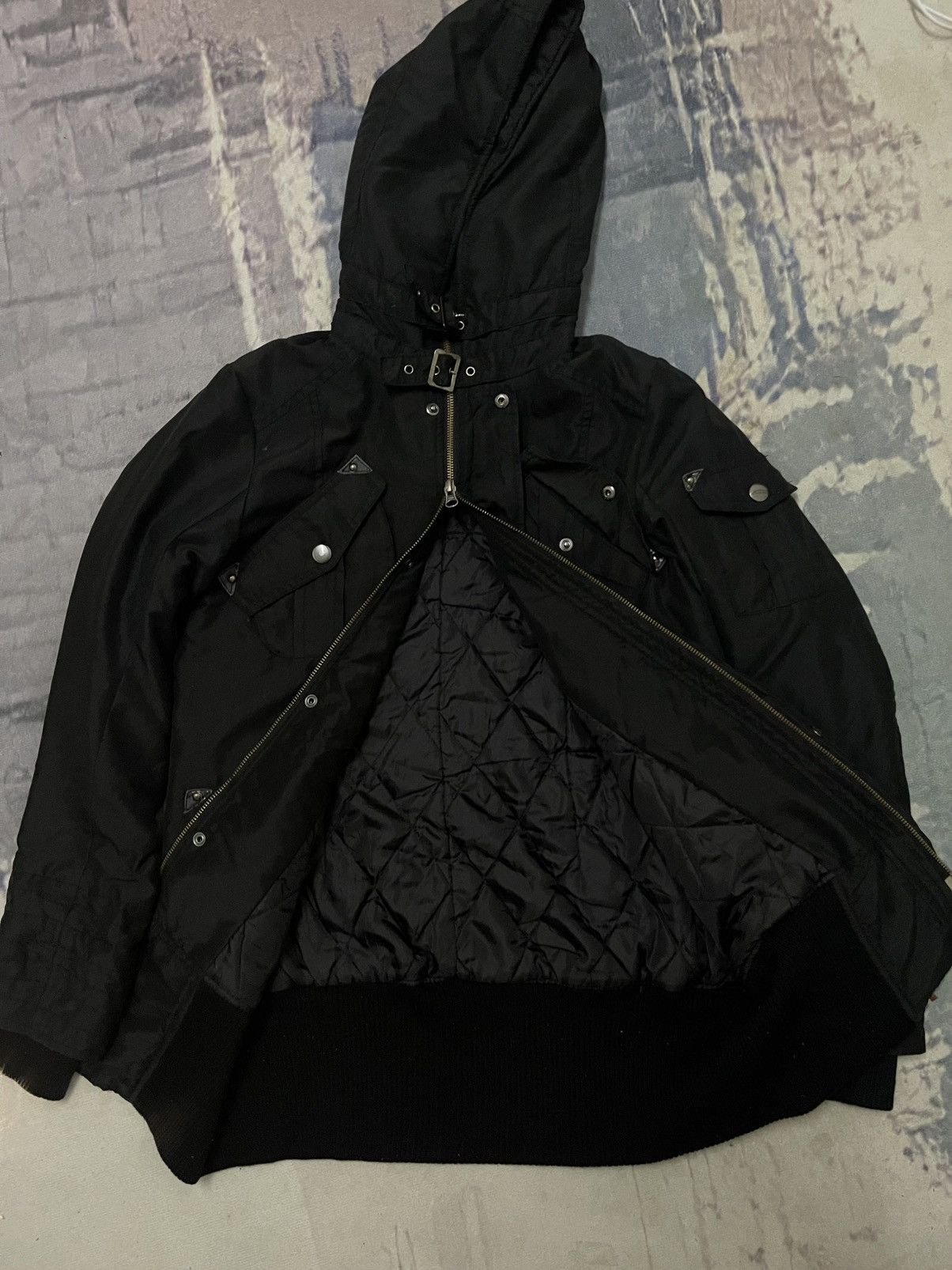 PPFM 2000s PPFM BOMBER UTILITY JACKET MULTIPOCKET RARE DESIGN Size US M / EU 48-50 / 2 - 14 Thumbnail