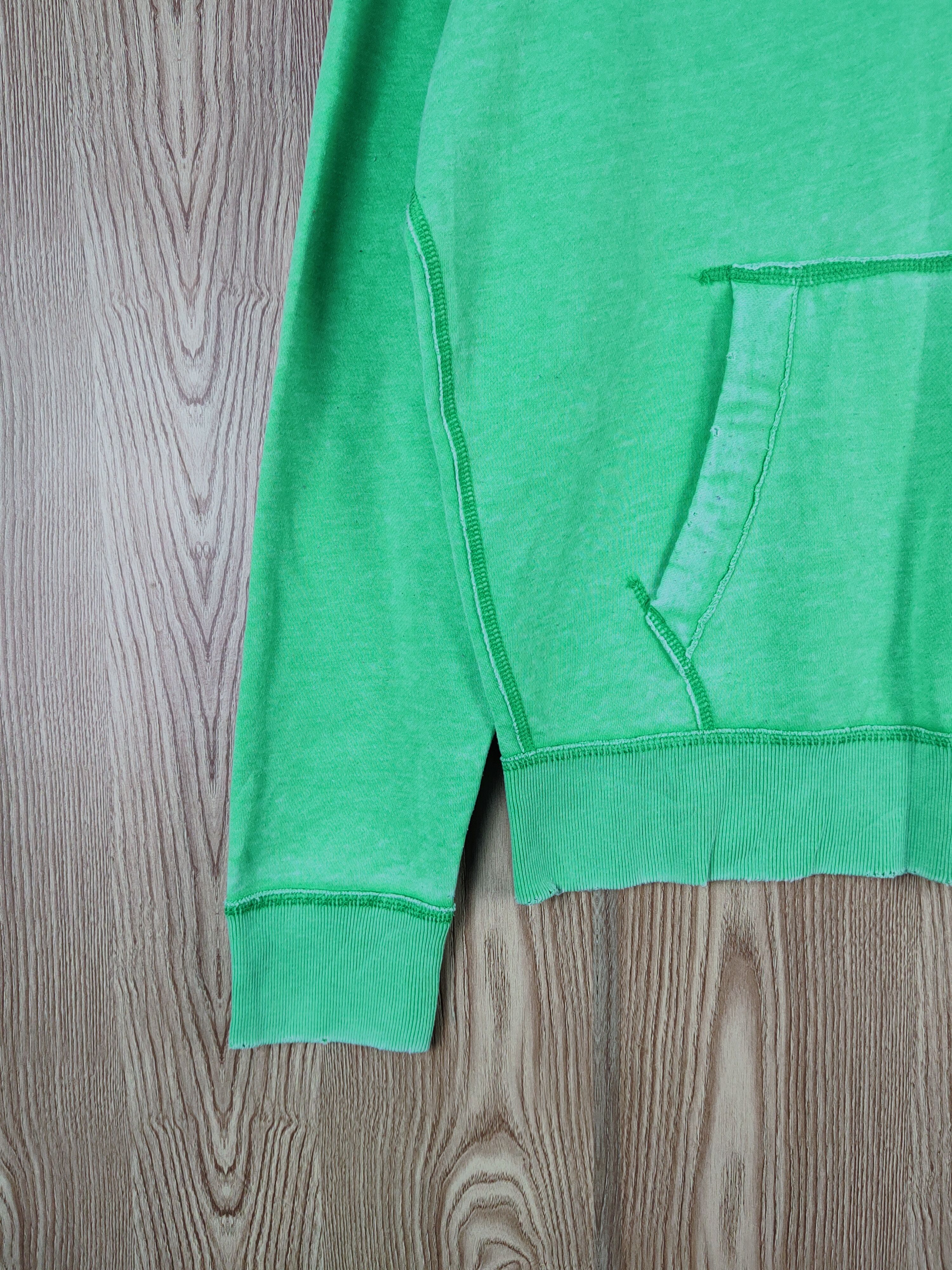 Abercrombie & Fitch × Vintage Abercrombie & Fitch Light Green Vintage Hoodie Sweatshirts Size US XXL / EU 58 / 5 - 5 Thumbnail