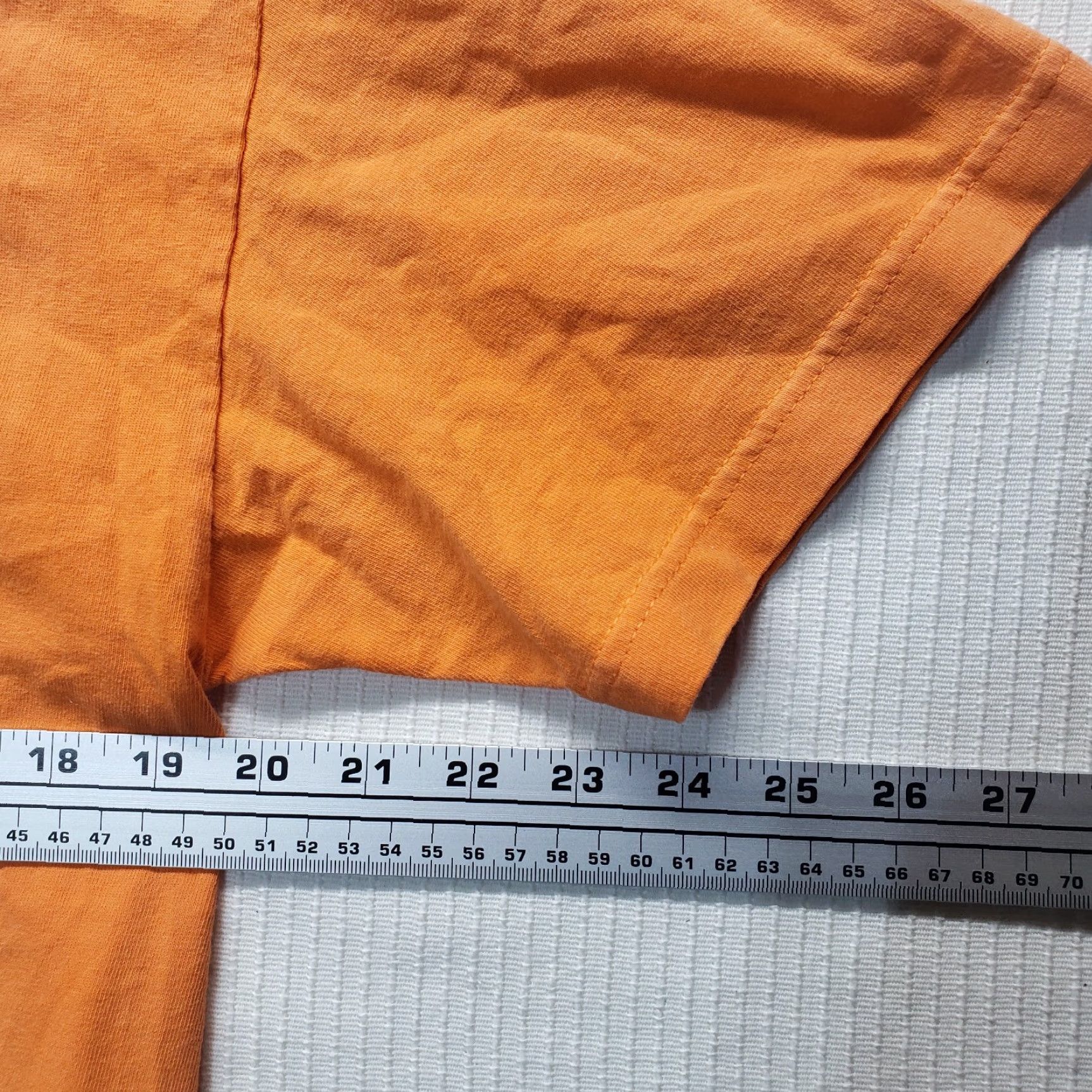 Logo 7 Marlin Madness Orange T-Shirt Logo Short Sleeve Adult Men's L Large Shirt Mens Orange Logo Short Sleeve Marlin Madness Size US L / EU 52-54 / 3 - 6 Thumbnail