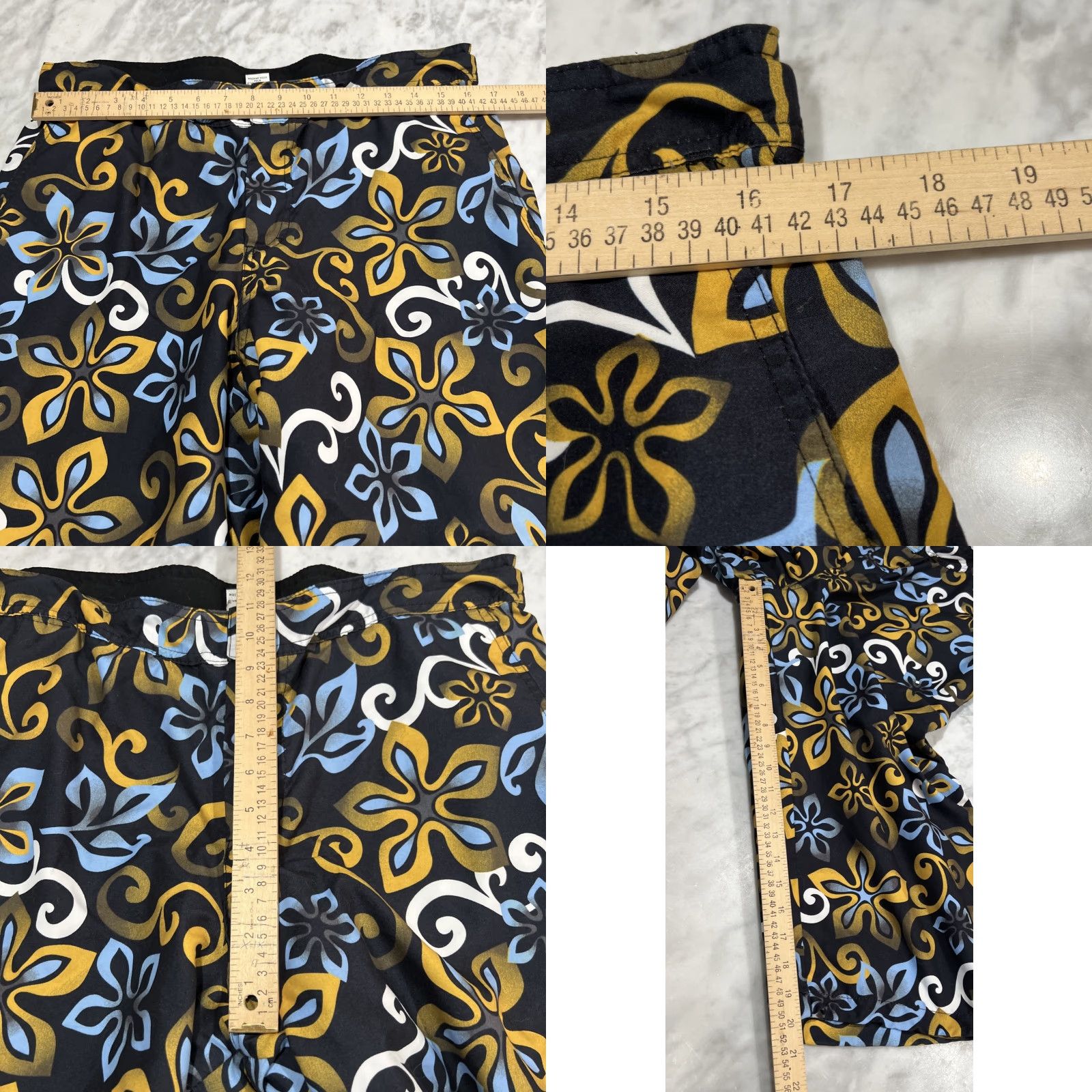 Prana Prana Padded Bicycle Capri Shorts Women’s XL Floral Pockets W30 L20 USA Capris Shorts Cycling Floral Multicolor Women XL USA Size 40" / US 18 - 9 Thumbnail