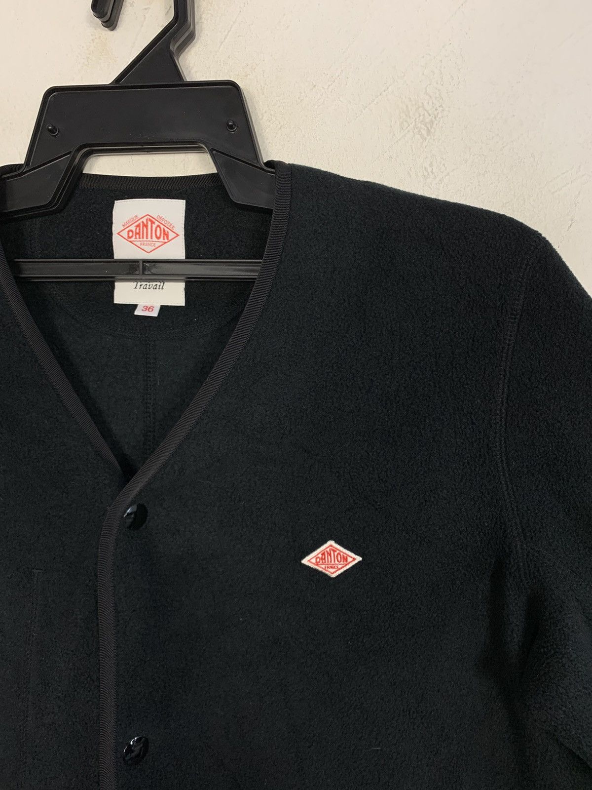 Danton × Vintage Danton France Vetements de Travail Fleece Button Up Jacket Size US S / EU 44-46 / 1 - 4 Thumbnail