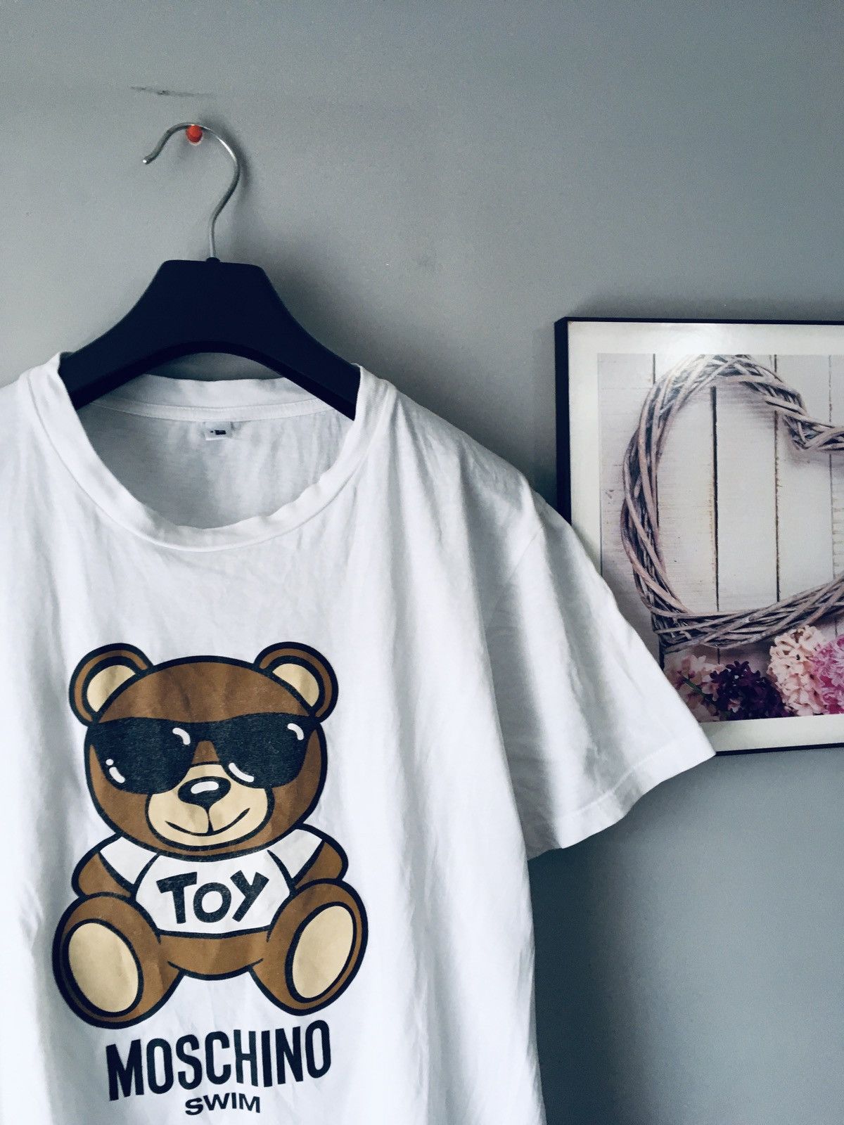 Moschino Moschino swim teddy bear logo tee tshirt y2k drip old money Size US M / EU 48-50 / 2 - 3 Thumbnail