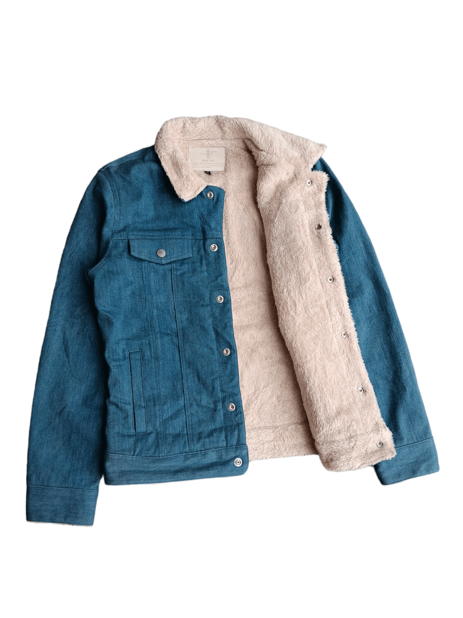Japanese Brand × NO ID No Id denim sherpa jacket Size US M / EU 48-50 / 2 - 4 Thumbnail