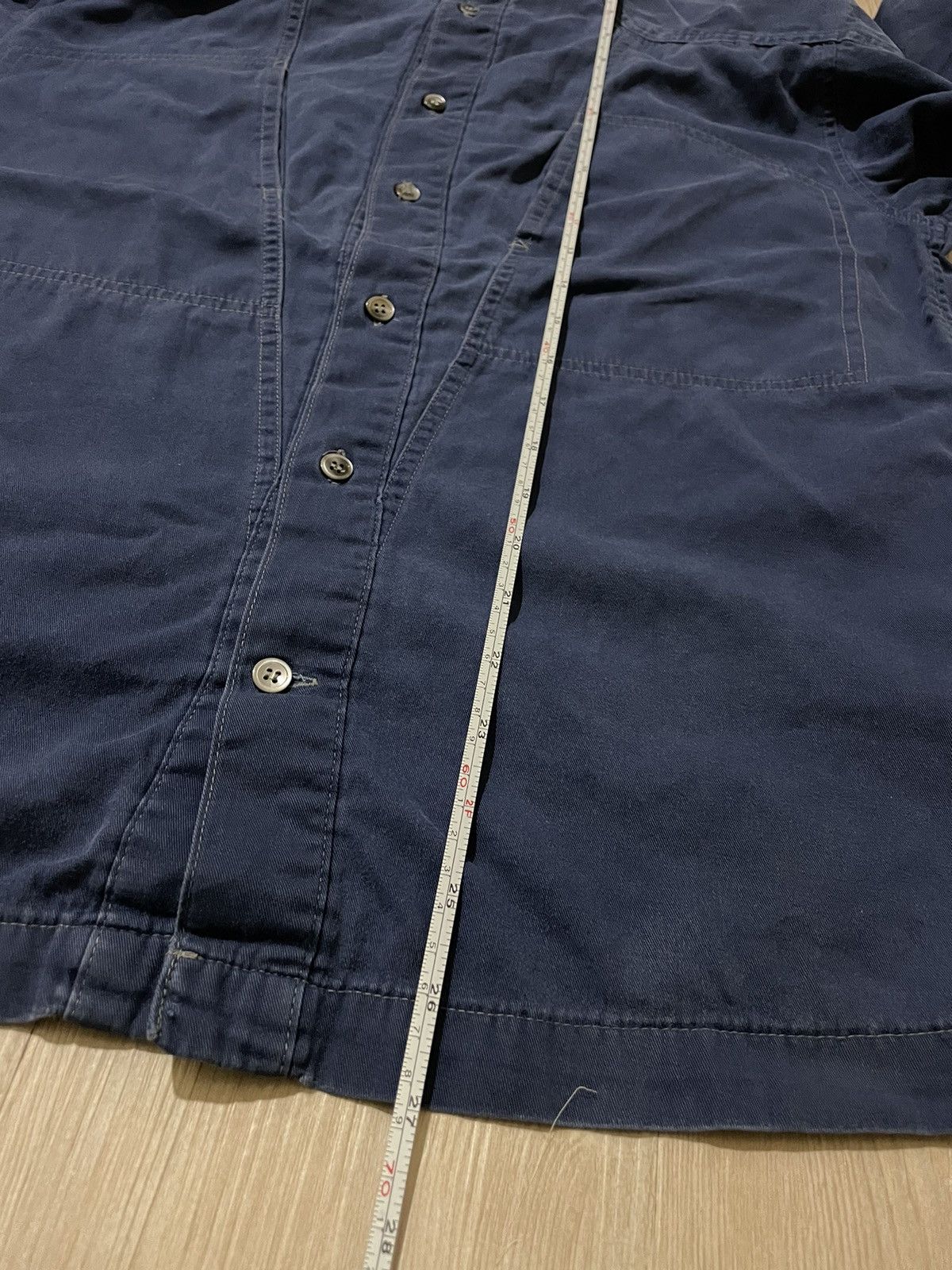Issey Miyake Vintage Issey Miyake Skyline Pullover Button Up Tee Size US M / EU 48-50 / 2 - 9 Thumbnail