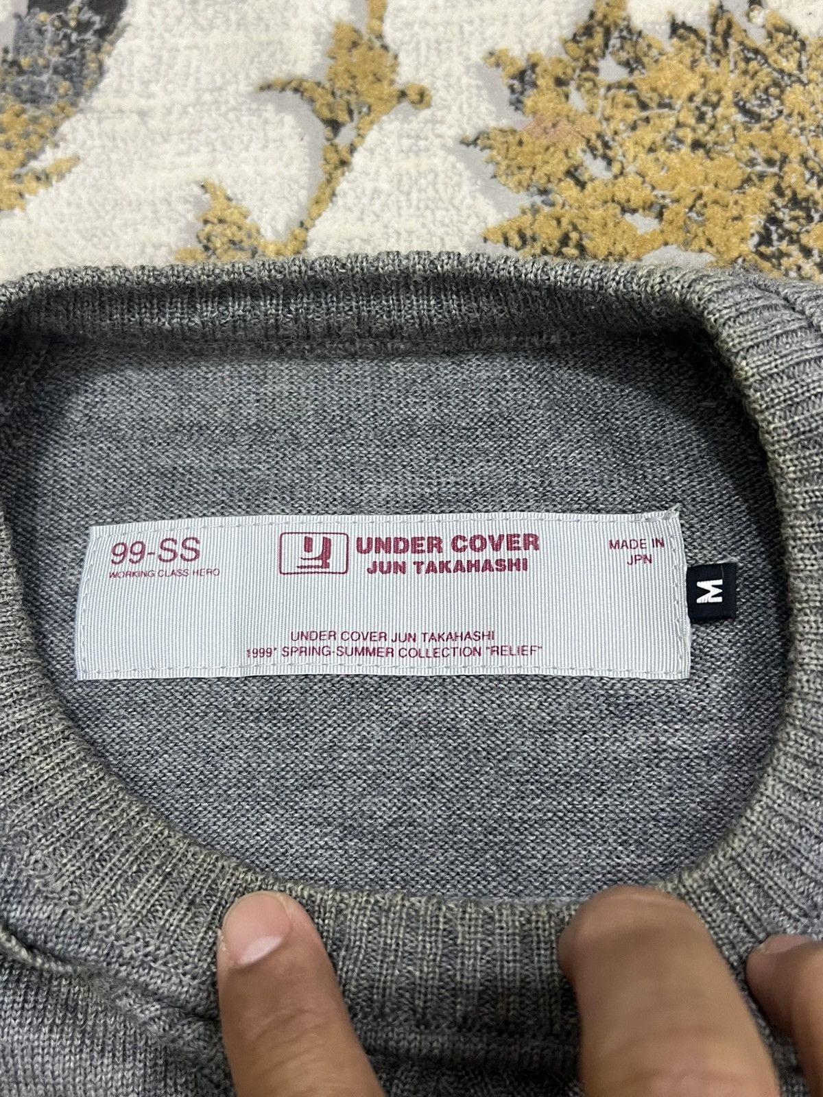 Undercover Vintage Undercover Jun Takahashi 99SS Short-Sleeve Knit Size US M / EU 48-50 / 2 - 3 Thumbnail